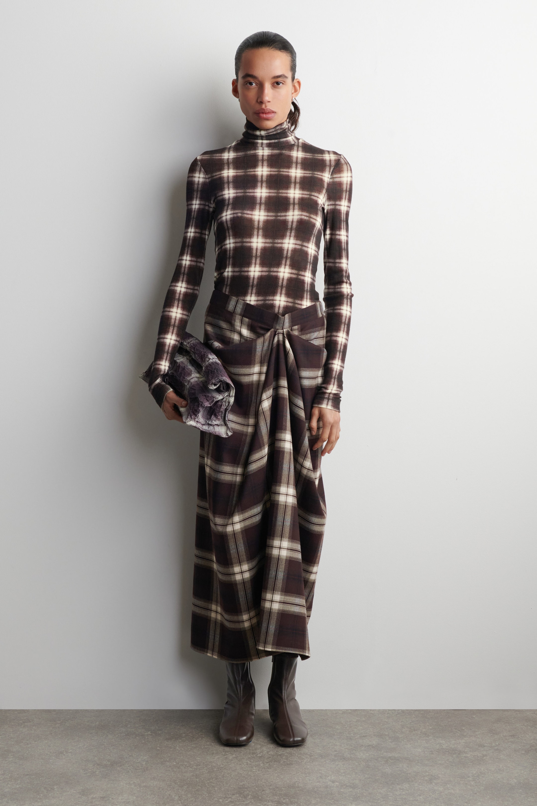 BOTTINES CHAUSSETTES EN CUIR