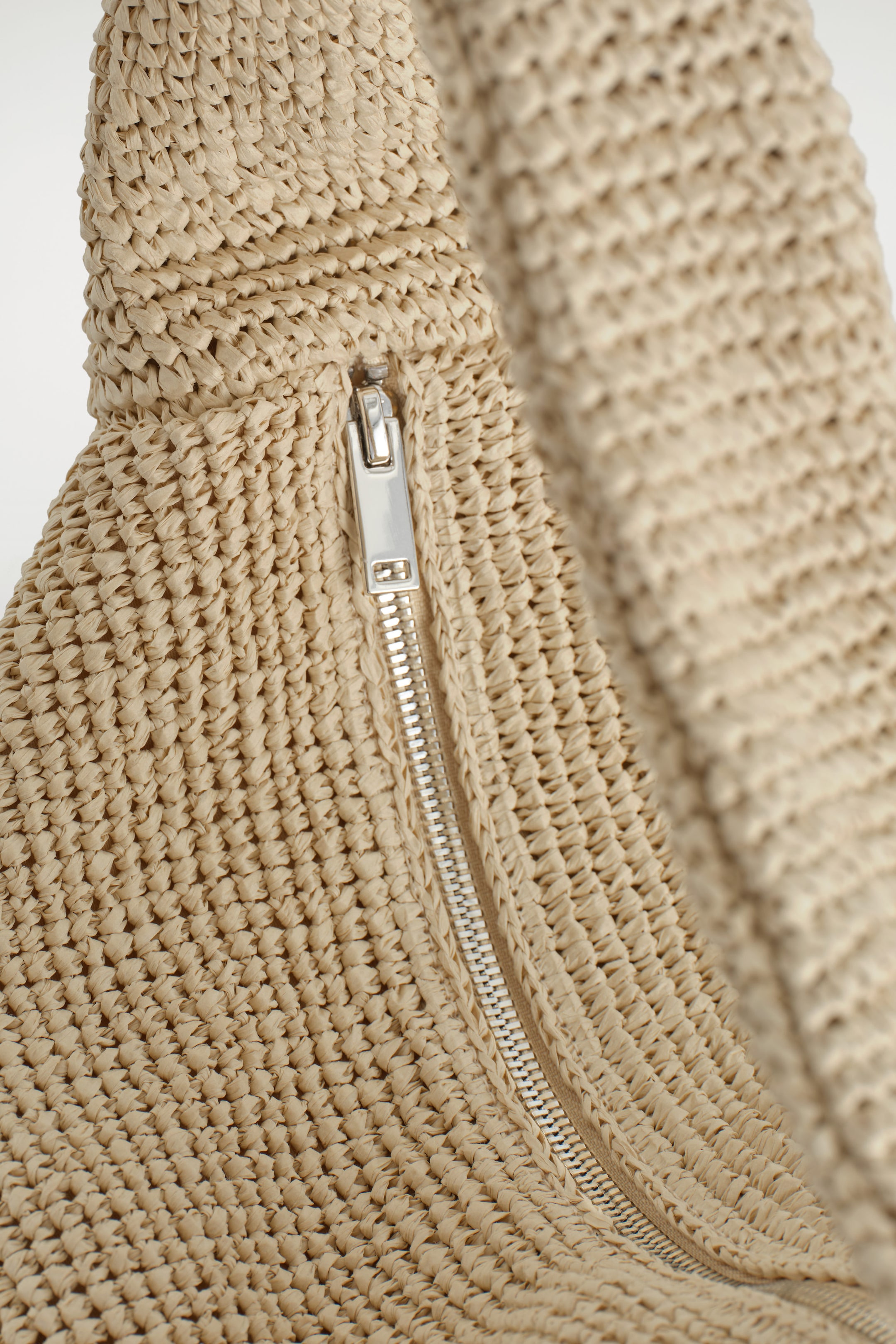 TOTE BAG SOUPLE - RAFFIA
