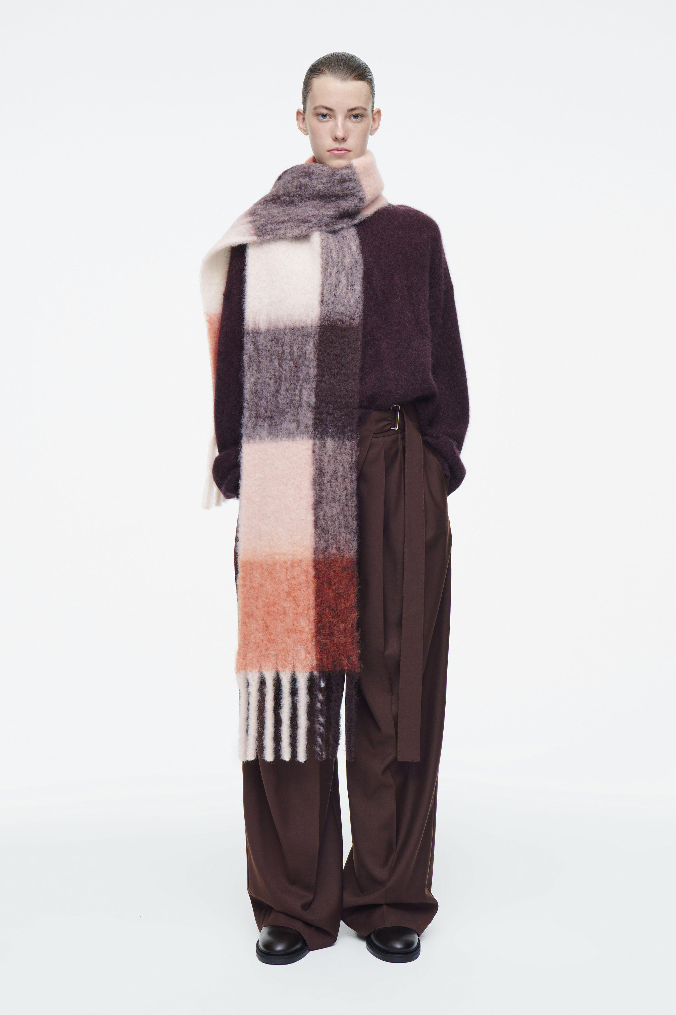 ◆24FW BADBLOOD BS Mohair Muffler/3色◆ ◇24FW BADBLOOD BS Mohair Muffler/3色◇