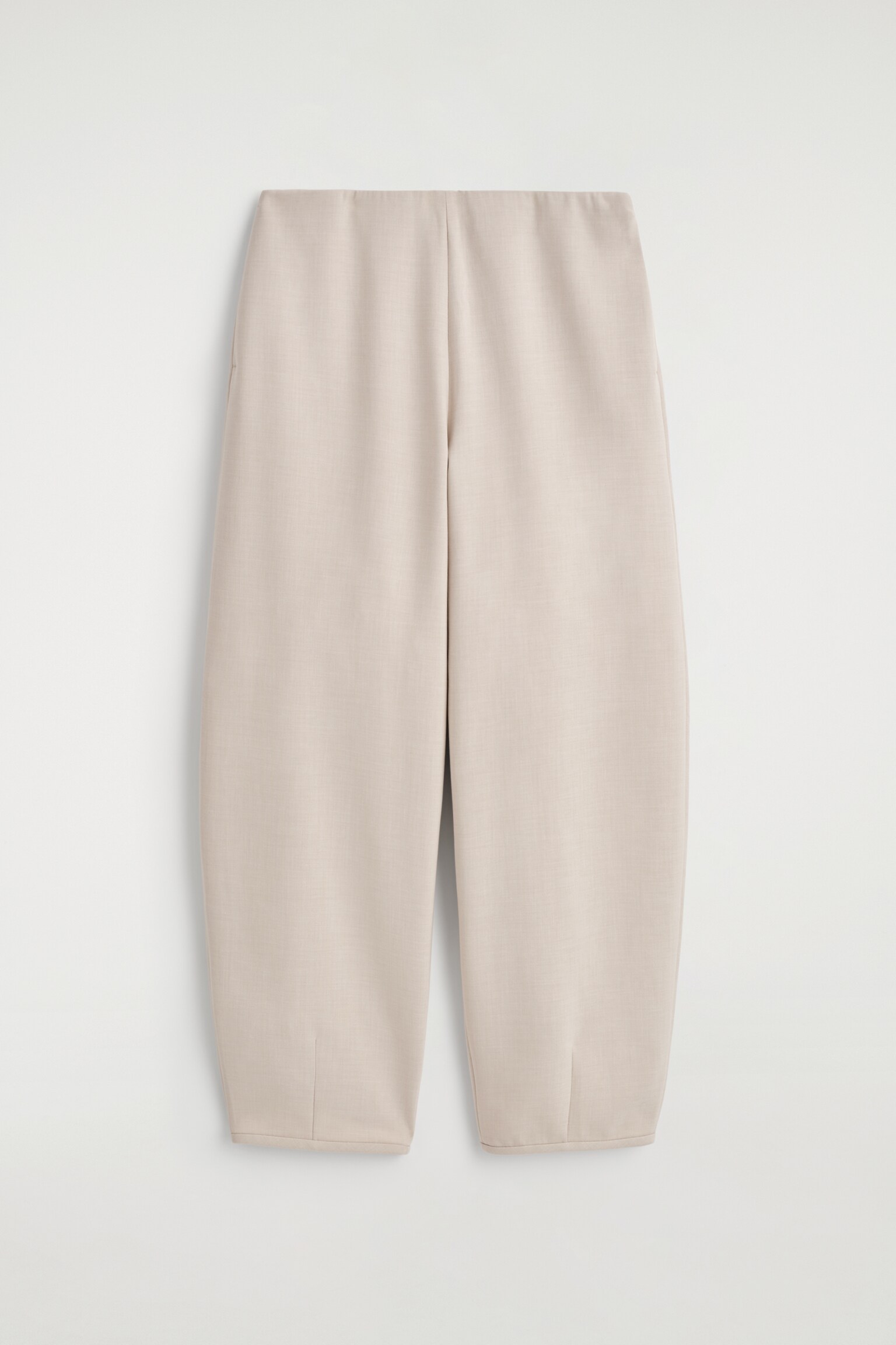 PANTALONI BARREL - BEIGE CHIARO/ANTRACITE - 2