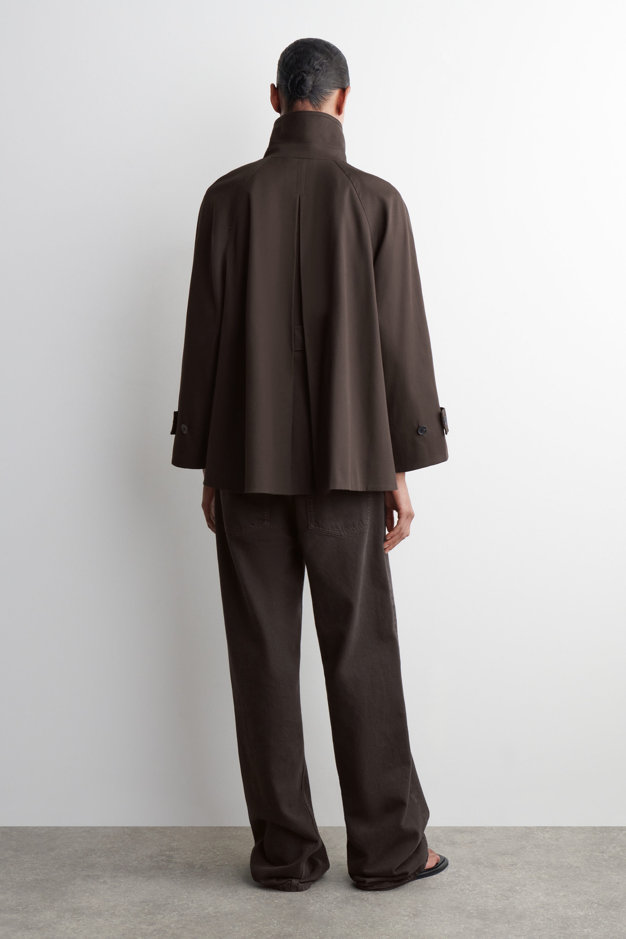 A-LINE TRENCH COAT