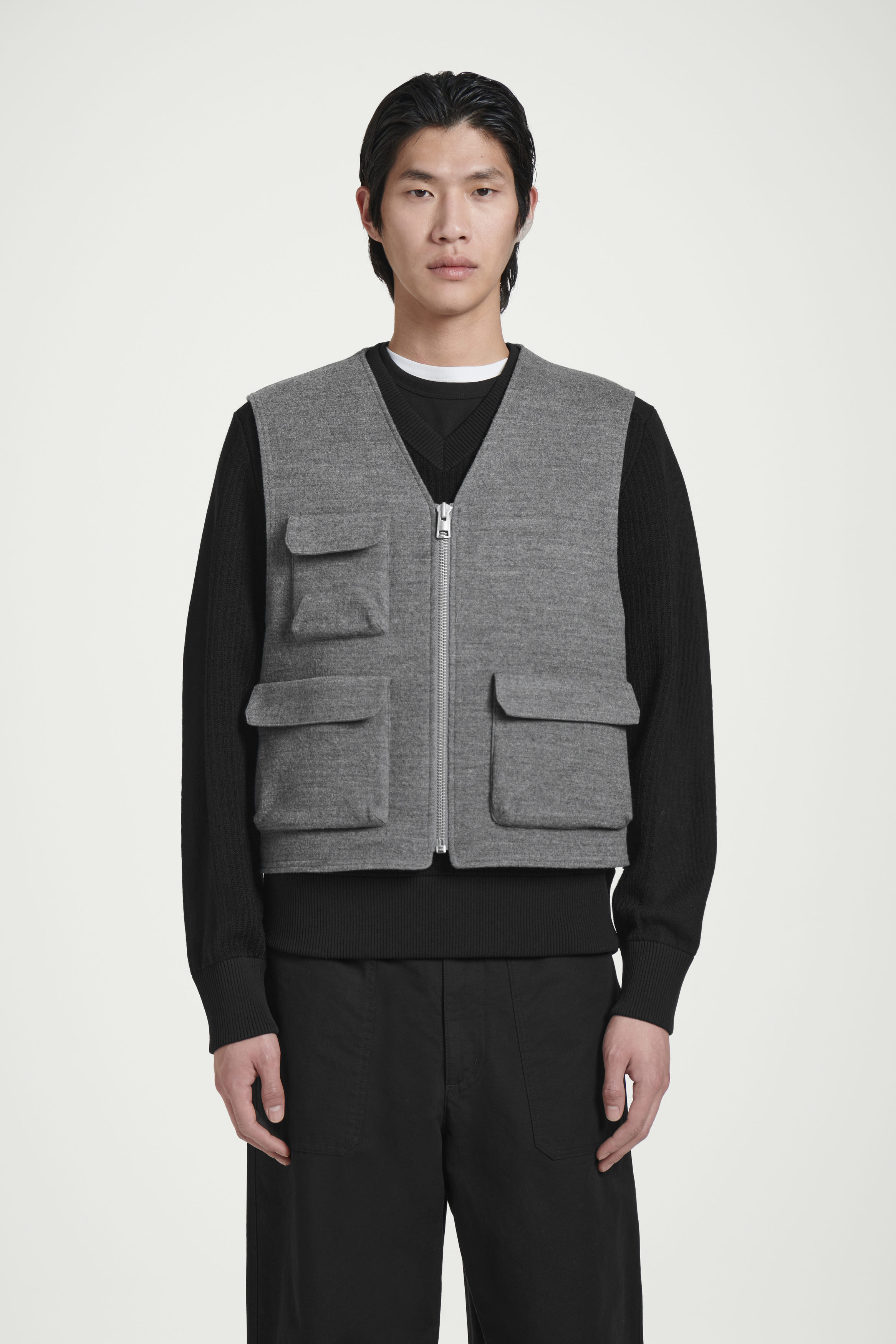 CLORE＋　Mode Barrel Gilet【Gray】 3dbe712a0440468747633fec070042
