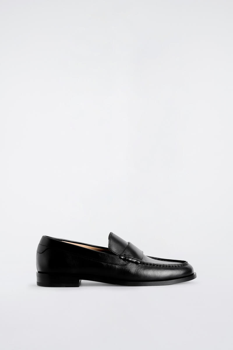 Leather Penny Loafers