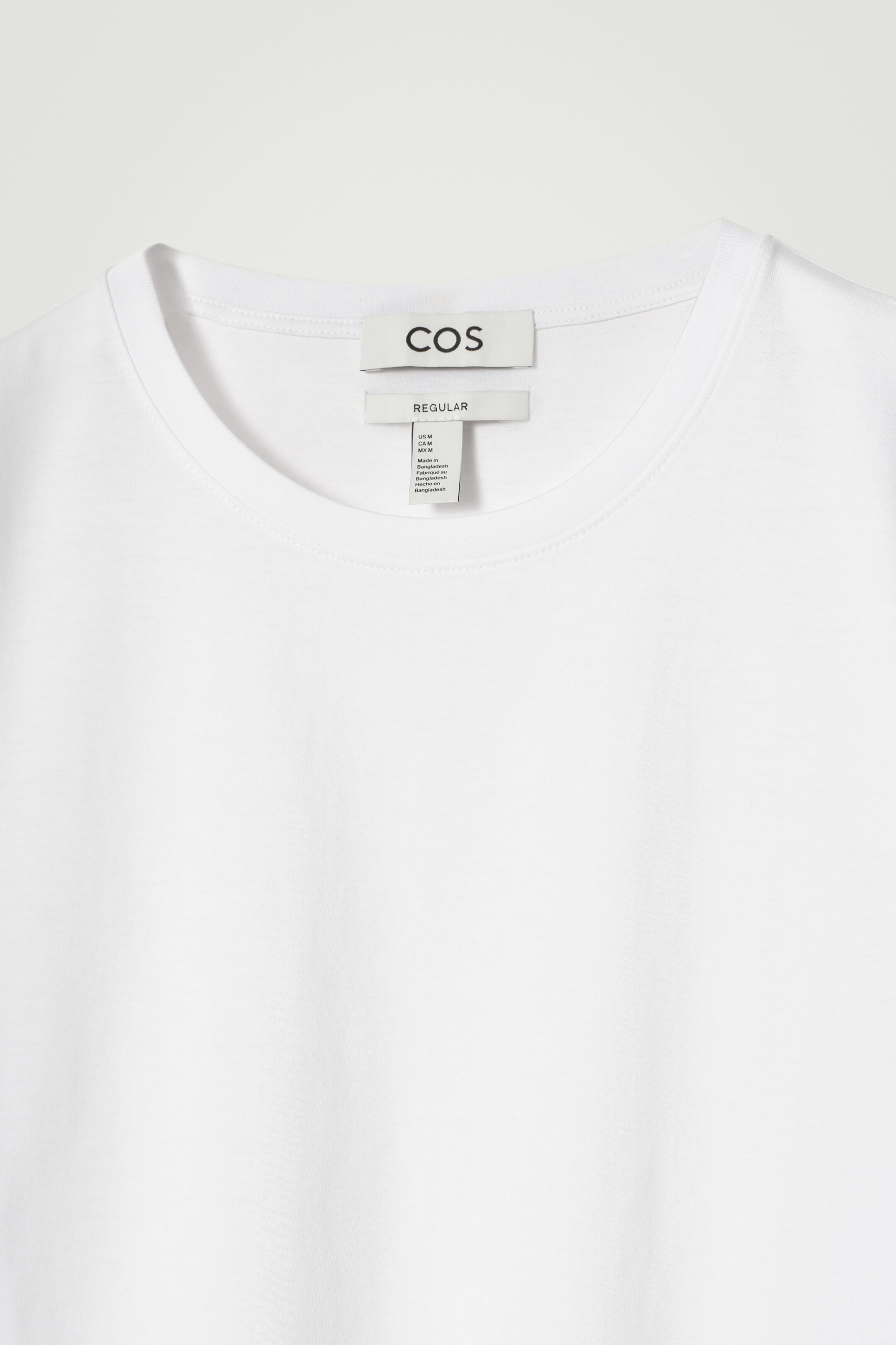 Se større billede: T-SHIRT I BOMULD – REGULAR - hvid - HERRE | H&M DK 6