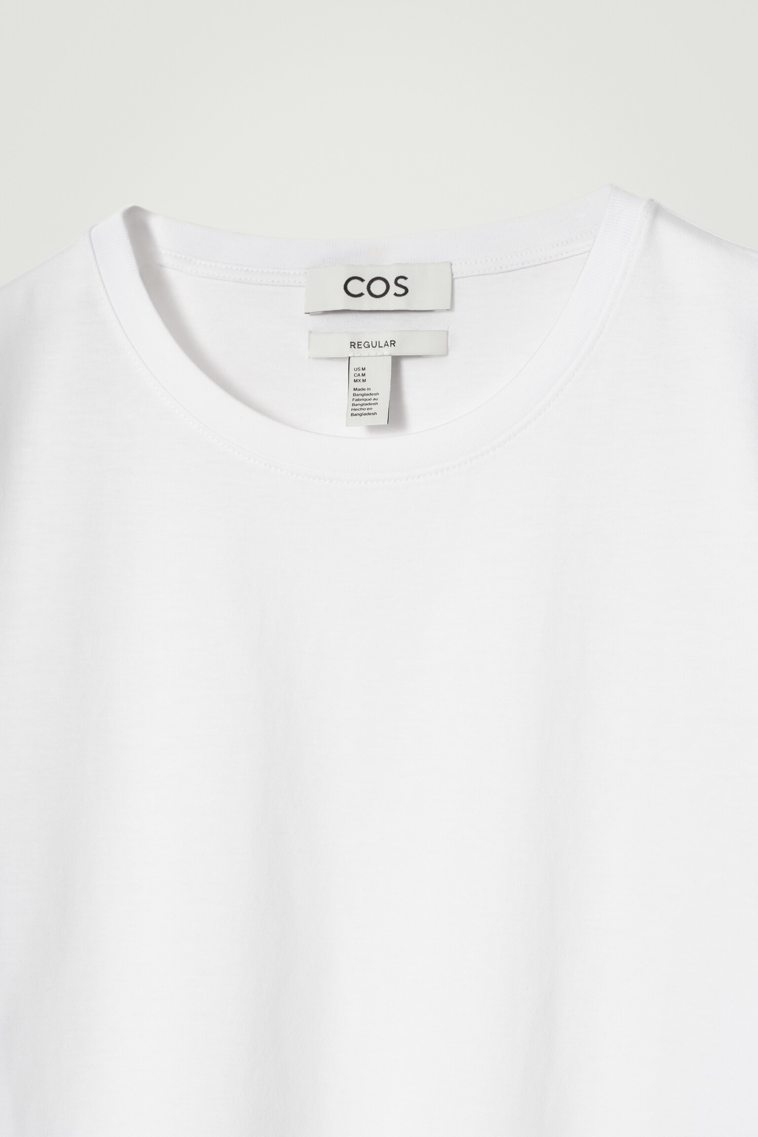 T-SHIRT REGULAR EN COTON - Blanc/Vert foncé/BLEU MARINE/Noir/GRIS CHINÉ/BLEU - 4