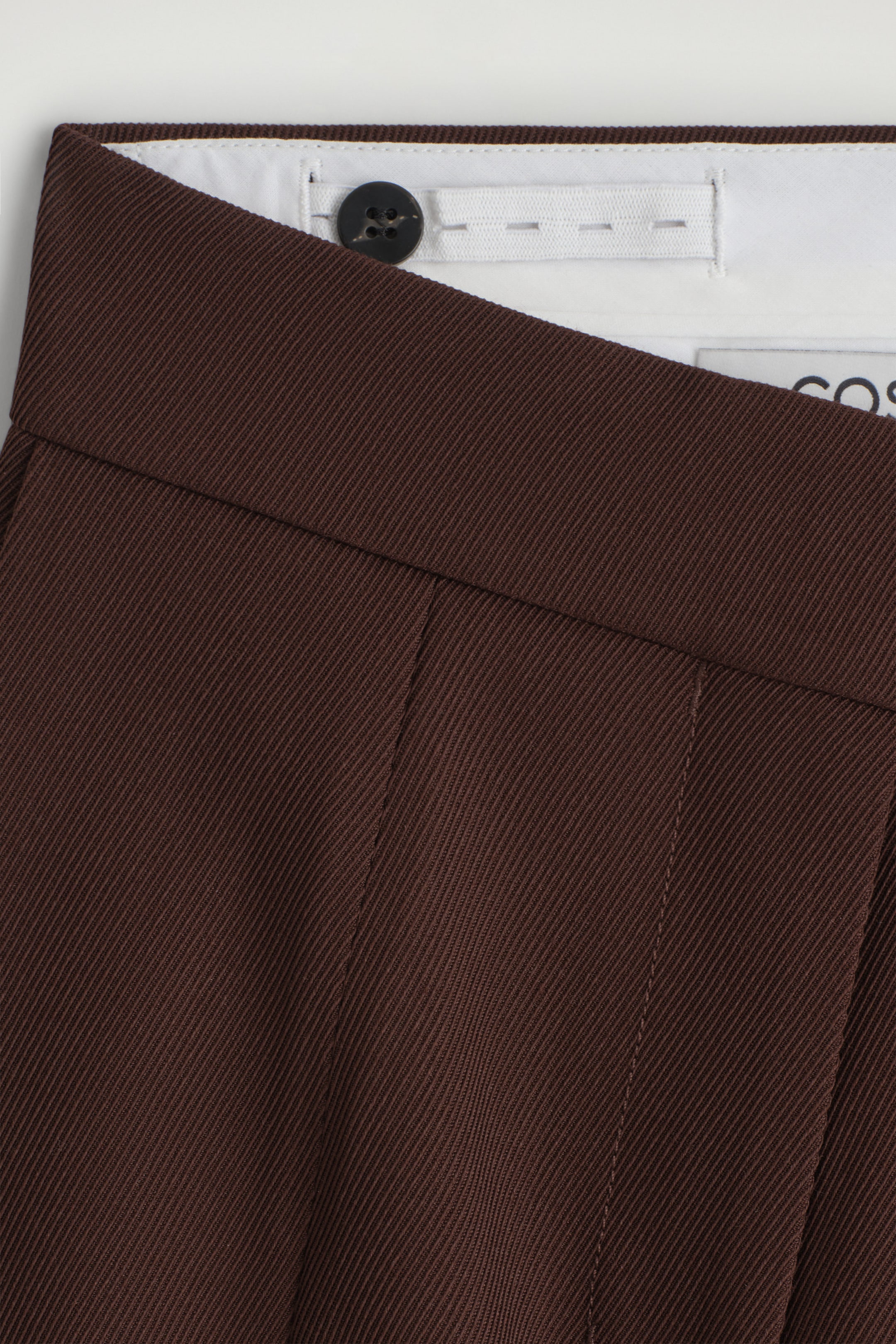 RELAXED WOOL-BLEND WIDE-LEG PANTS