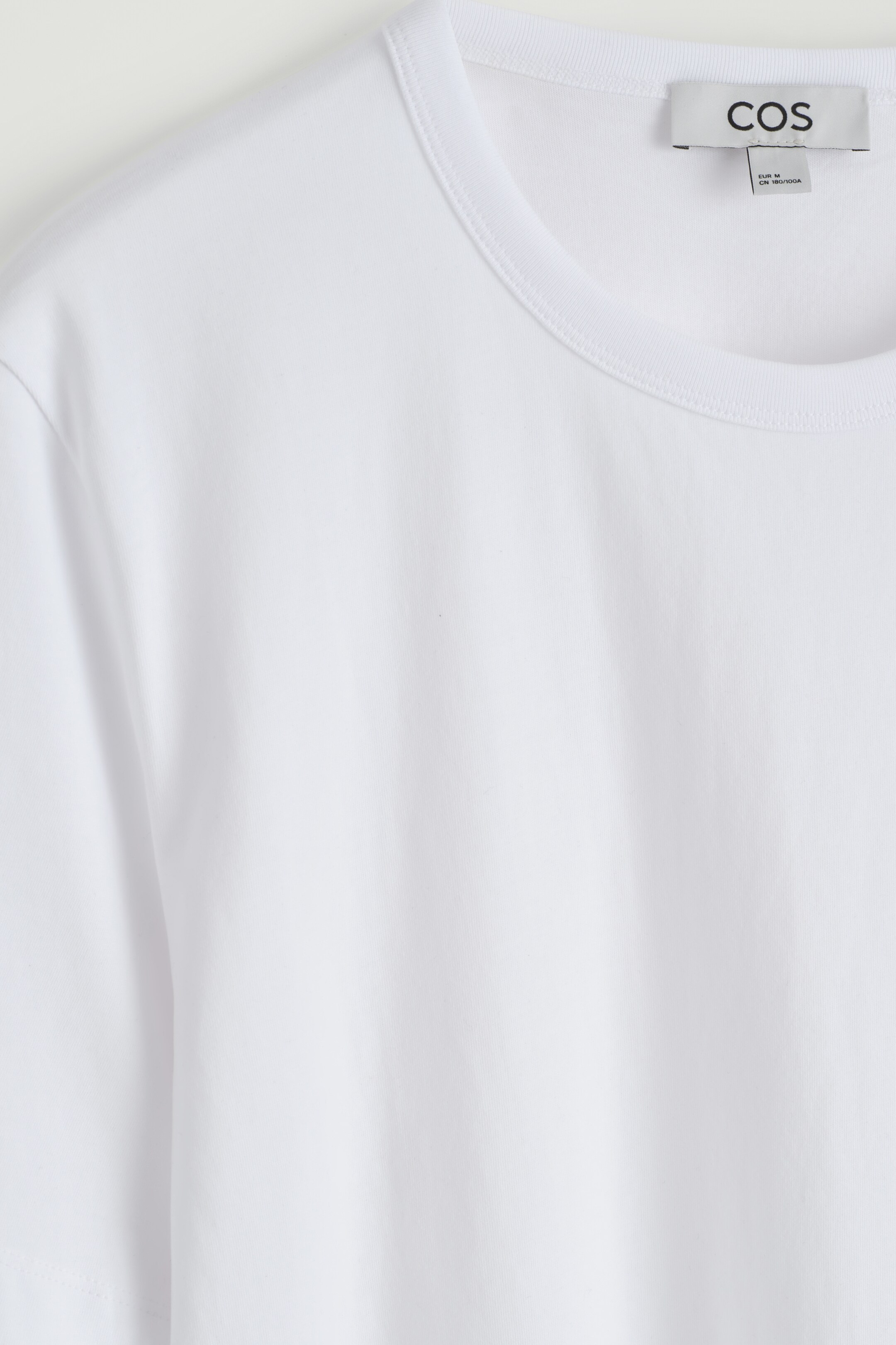 View larger image: BRUSHED-COTTON T-SHIRT - WHITE - Men | H&M GB 7