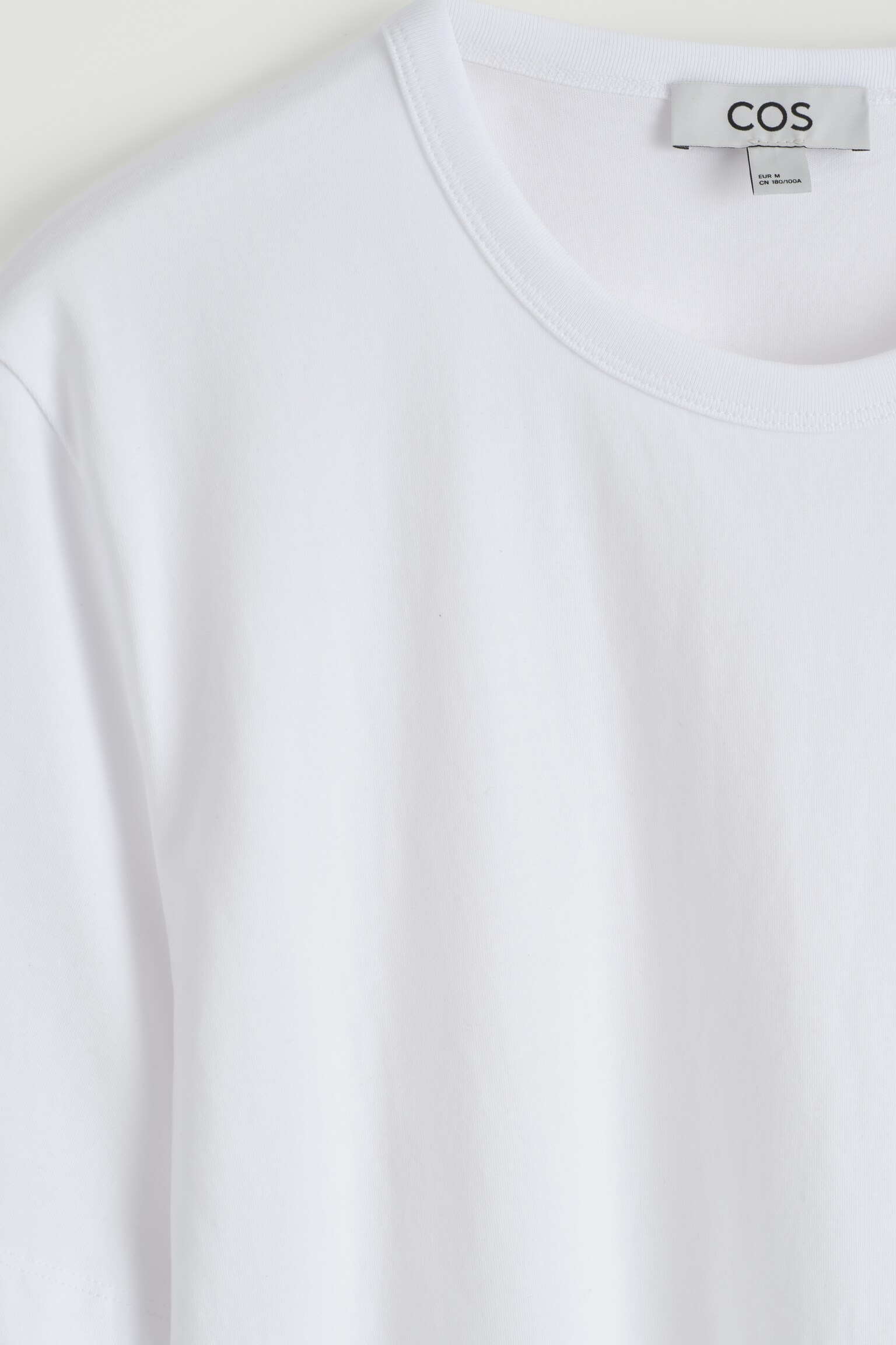 T-SHIRT EN COTON BROSSÉ - BLANC/BEIGE/BLEU MARINE/BORDEAUX/NOIR/TAUPE FONCÉ/TAUPE - 8