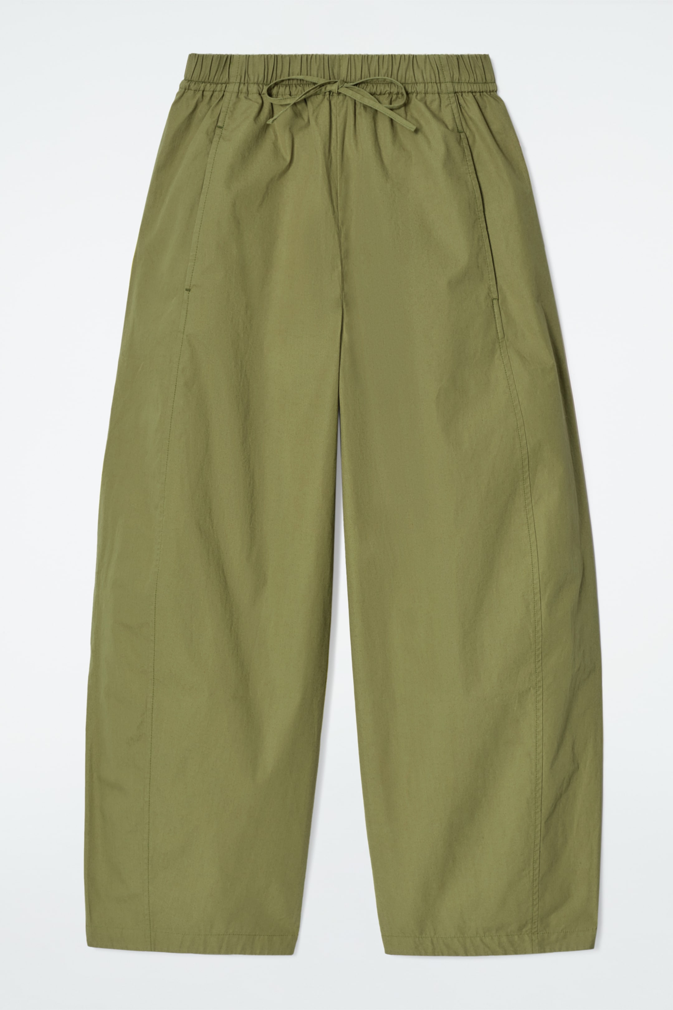 Visa större bild: VIDA BYXOR MED RESÅR I MIDJAN - KHAKI - DAM | H&M SE 5