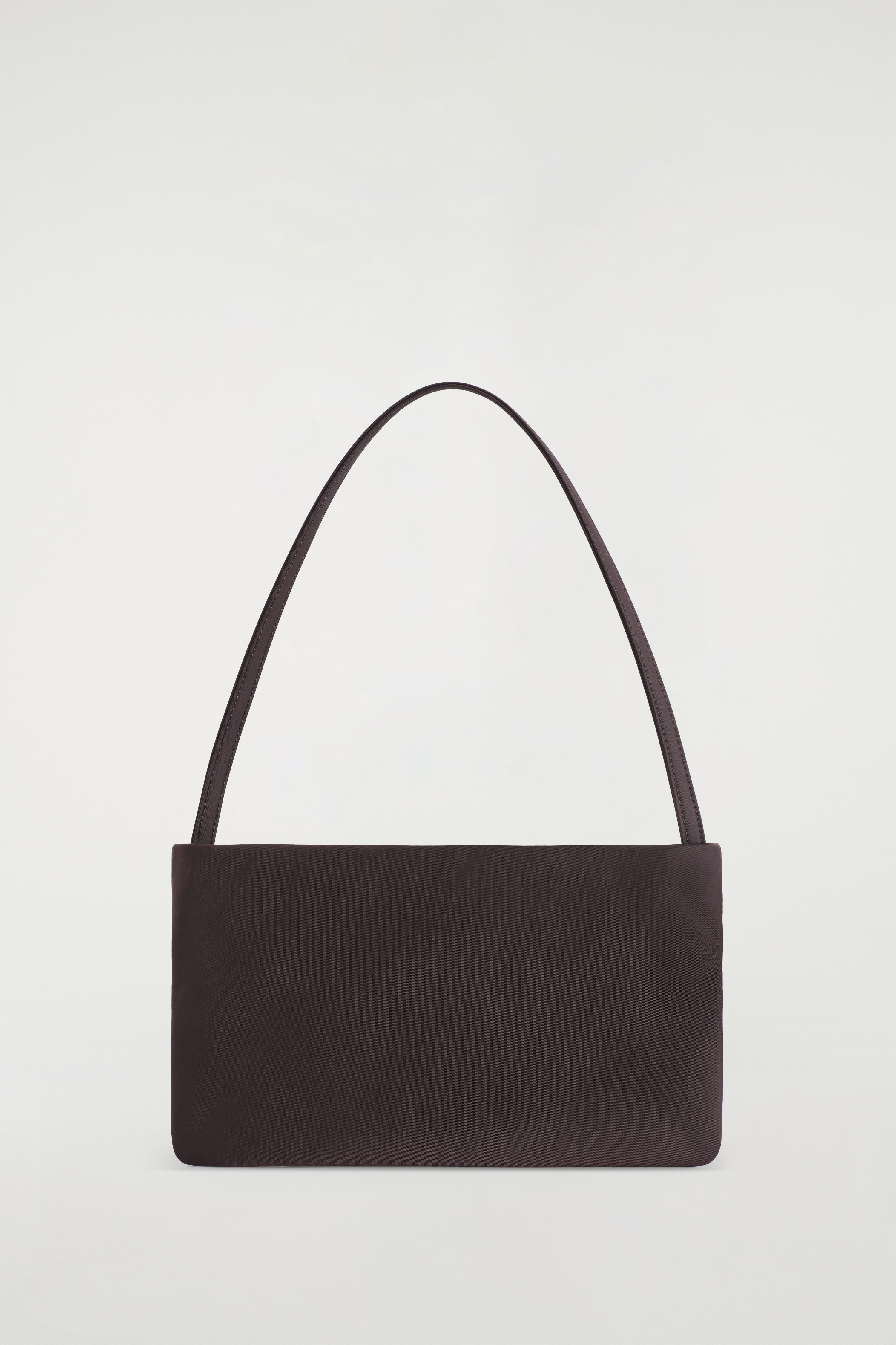 ARCHIVE KABELKA PŘES RAMENO - NYLON - TMAVĚ HNĚDÁ/ČERNÁ