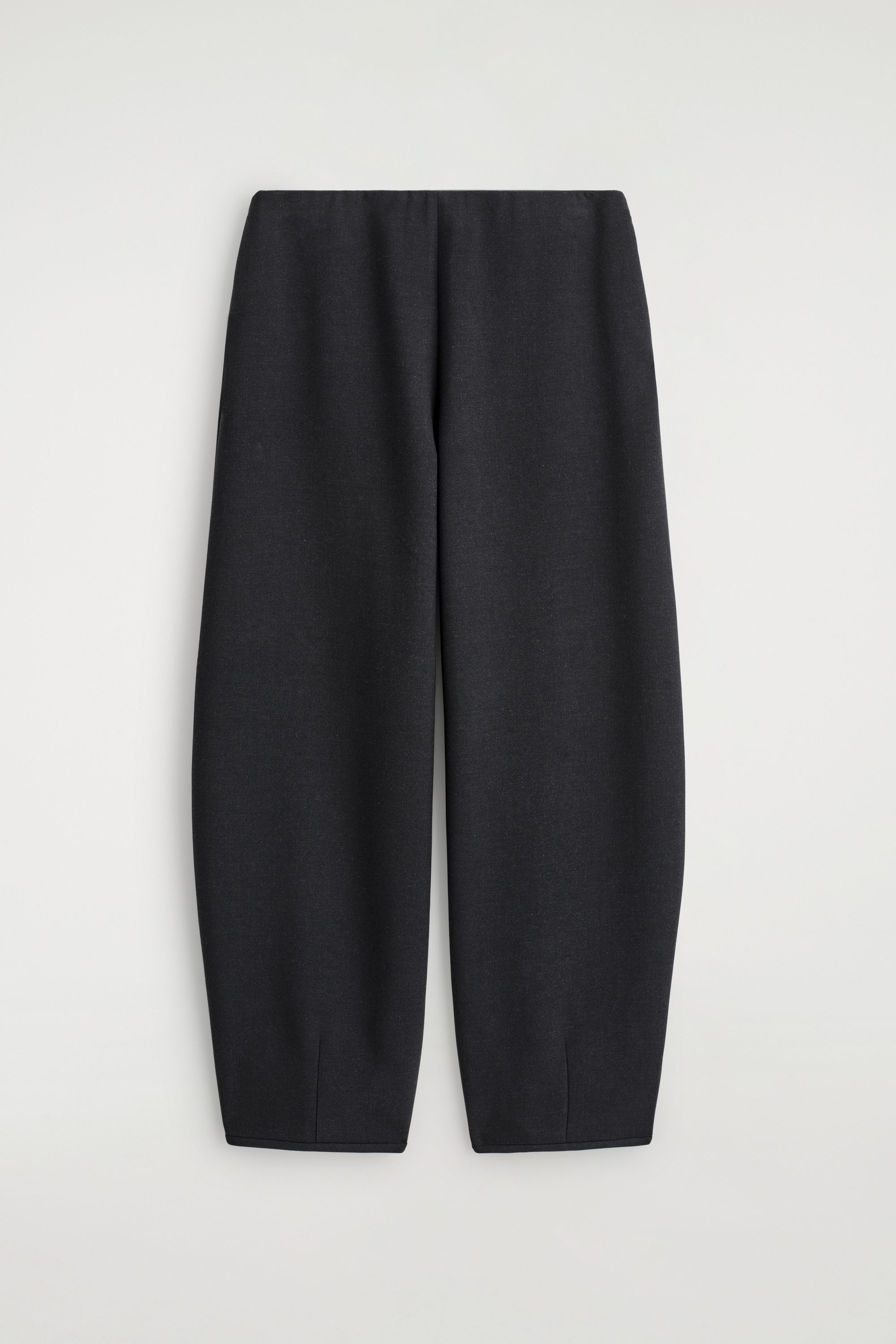 WIDE-LEG WOOL CARGO TROUSERS - LIGHT YELLOW | COS