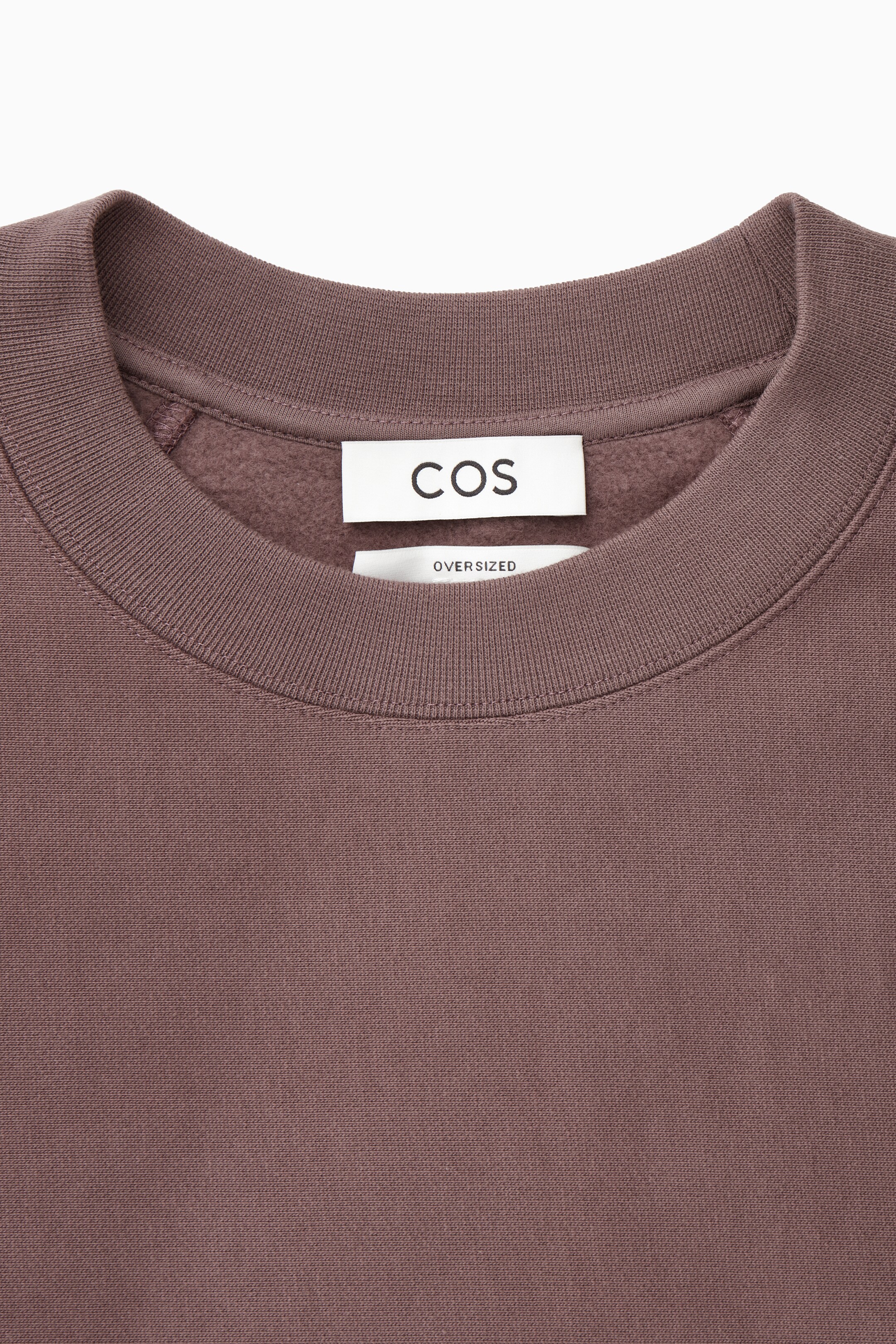 Vis større bilde: OVERSIZED EXPOSED-SEAM SWEATSHIRT - MAUVE - HERRE | H&M NO 2