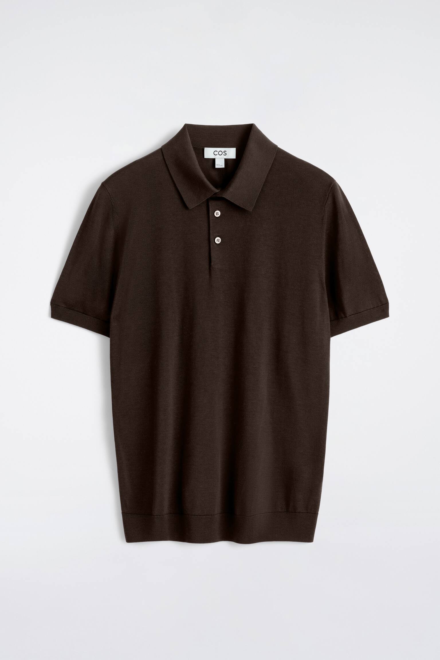 POLO SLIM EN MAILLE DE SOIE - BRUN/BLEU/NOIR - 2