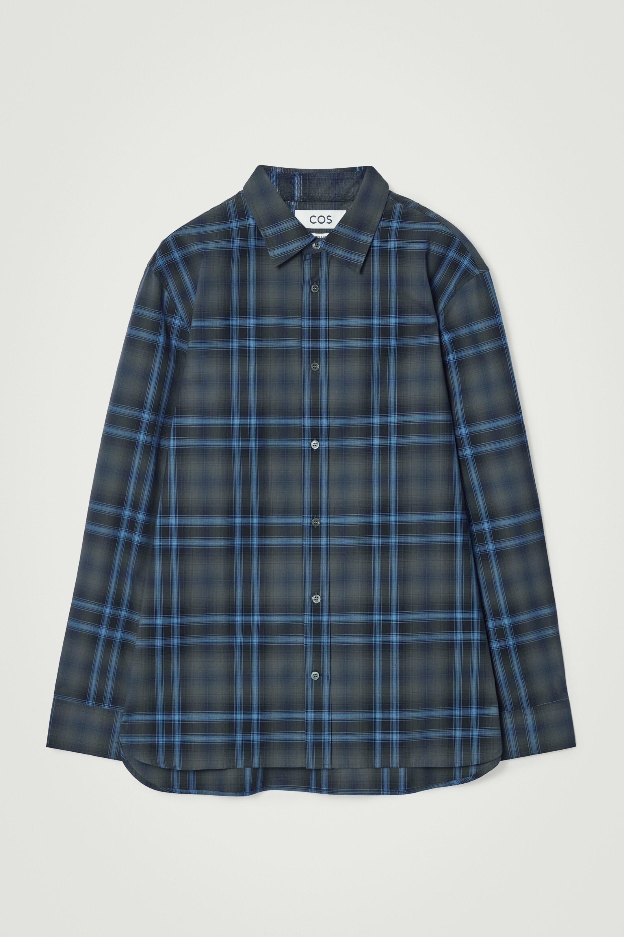 Agrandir l'image: CHEMISE DÉCONTRACTÉE À CARREAUX EN COTON - BLEU MARINE / CARREAUX - HOMME | H&M CH 1