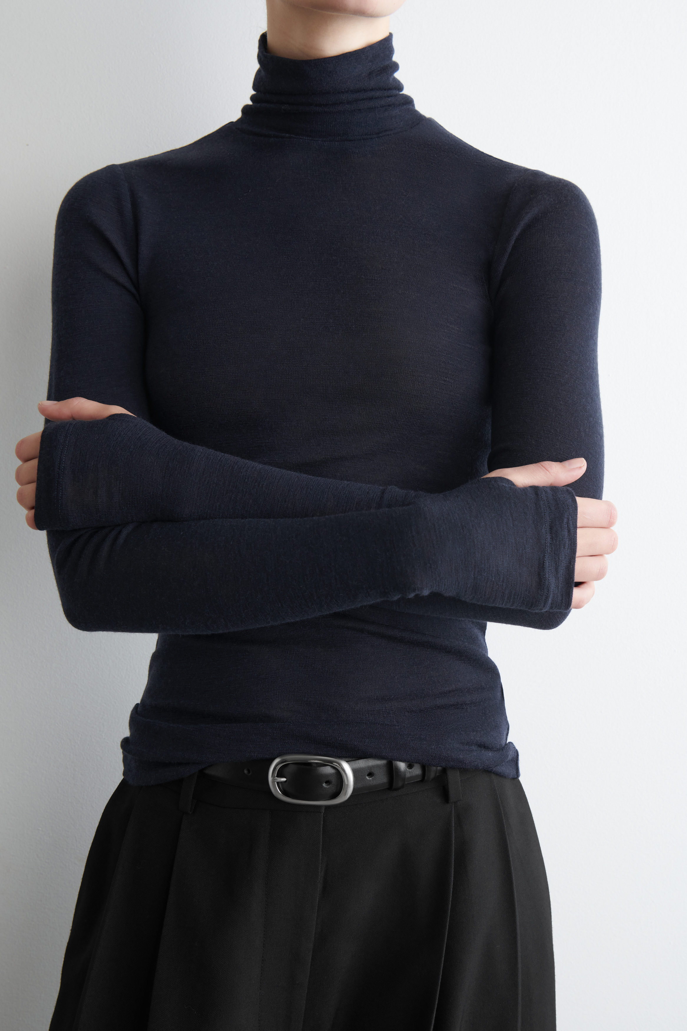 新品　BRIEFING　FINE MERINO HIGH NECK KNIT 9a6c1a4215511551be7fbd34c34e2e