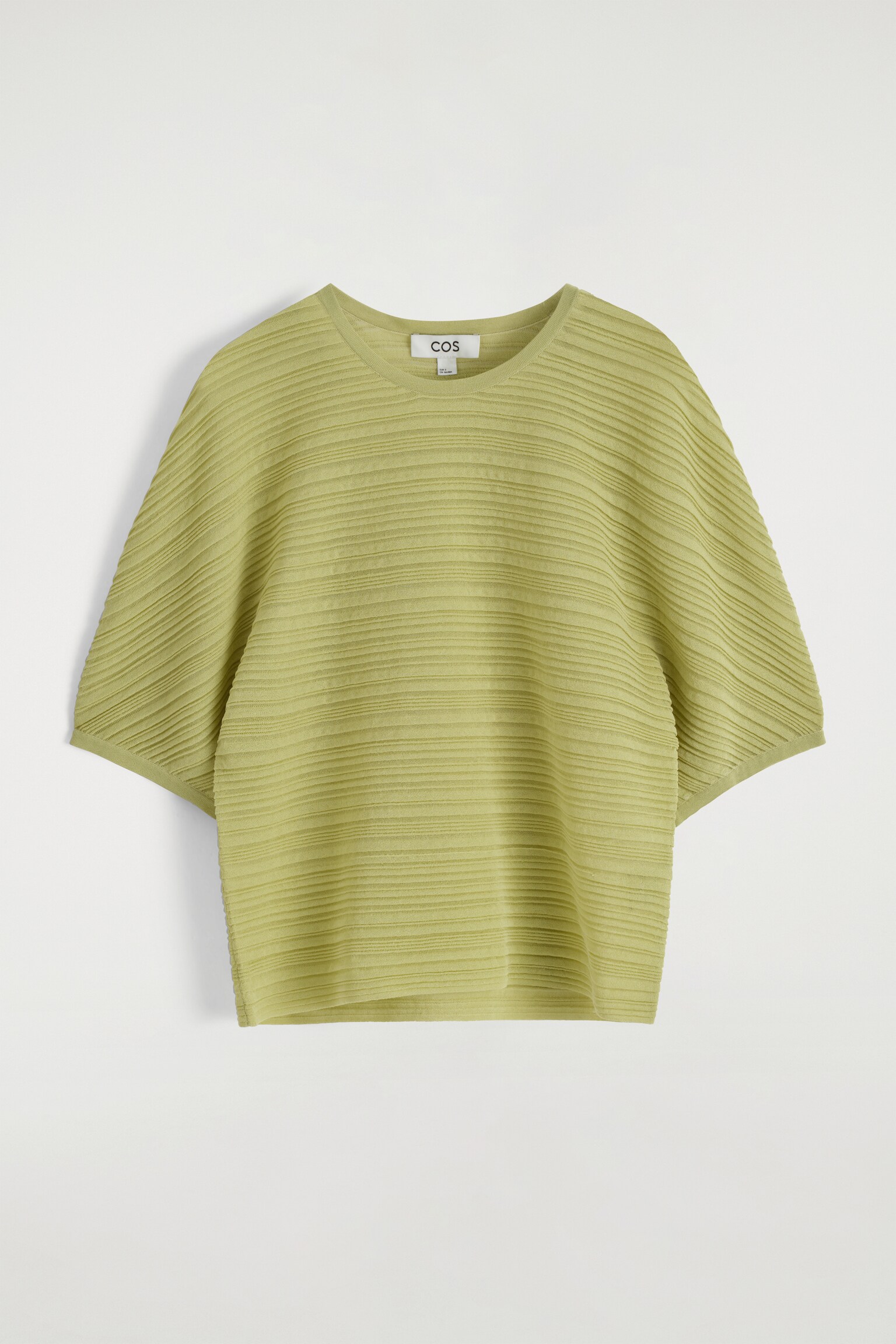 CAMISETA DE PUNTO PLISADA - VERDE/NEGRO - 2