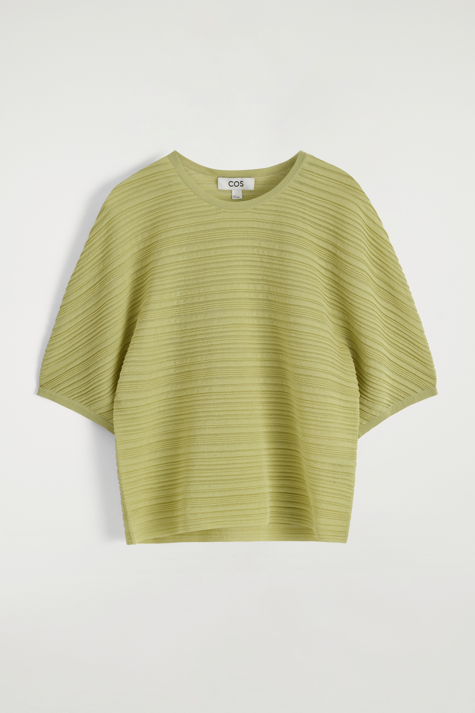 CAMISETA DE PUNTO PLISADA - VERDE/NEGRO - 2