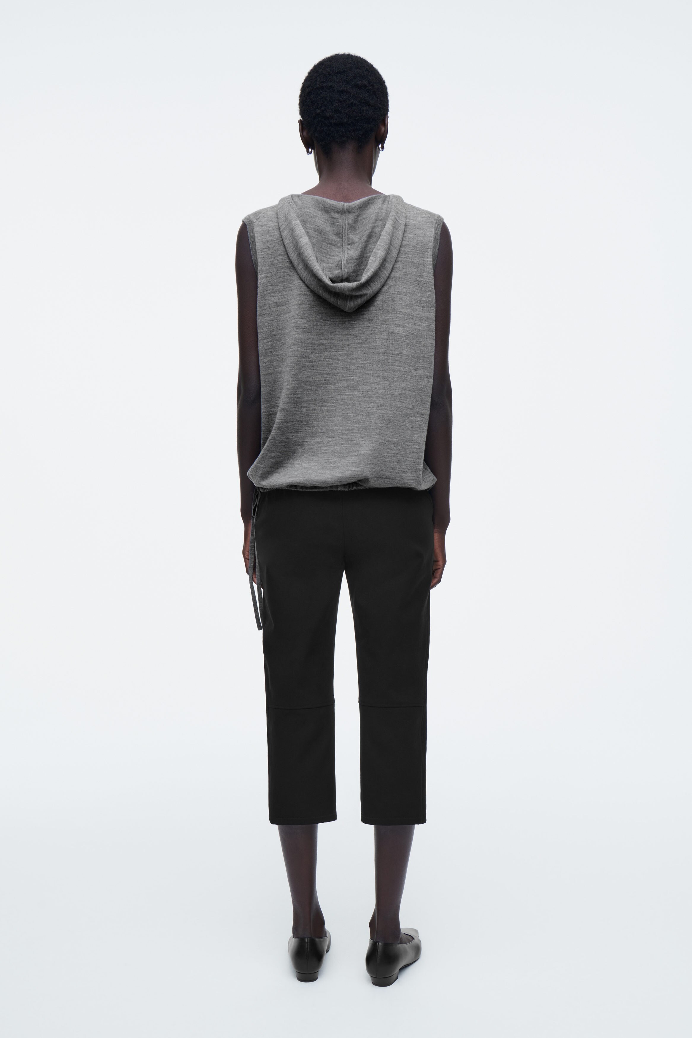 Eldoreso Merino Wool Sleeveless Ｌサイズ Women's Sleeveless Shirt | Organic Merino Wool / Cotton