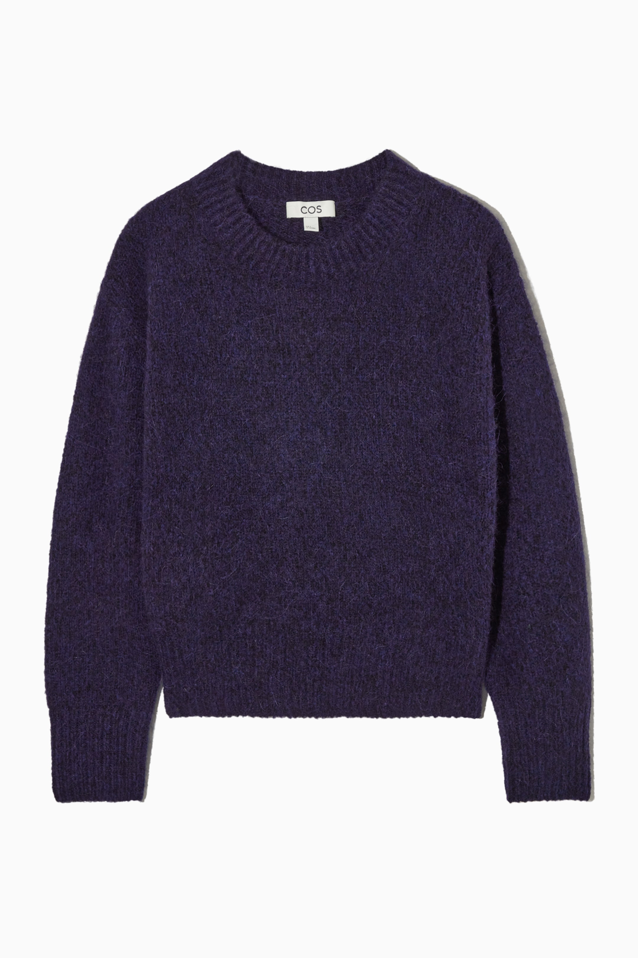 Se større billede: ALPACA-BLEND JUMPER - NAVY - DAME | H&M DK 1