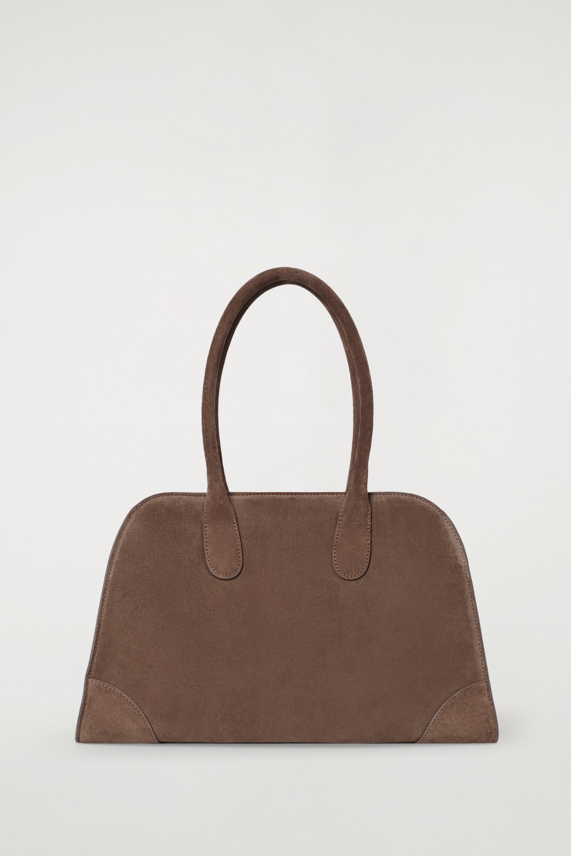 PETIT SAC BOWLING STUDIO - CUIR - BRUN
