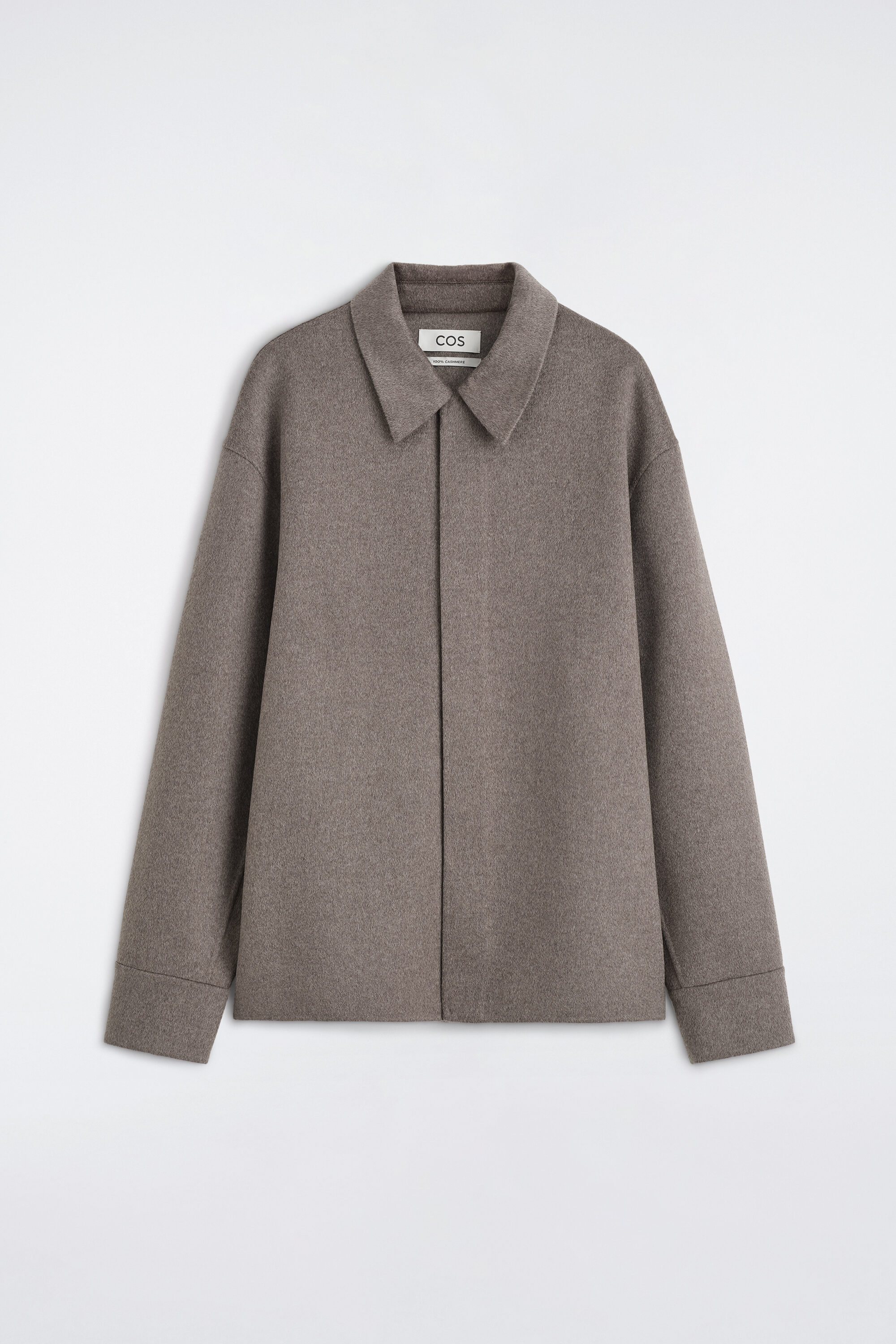 DOUBLE-FACED CASHMERE SHIRT - thumbnail 6