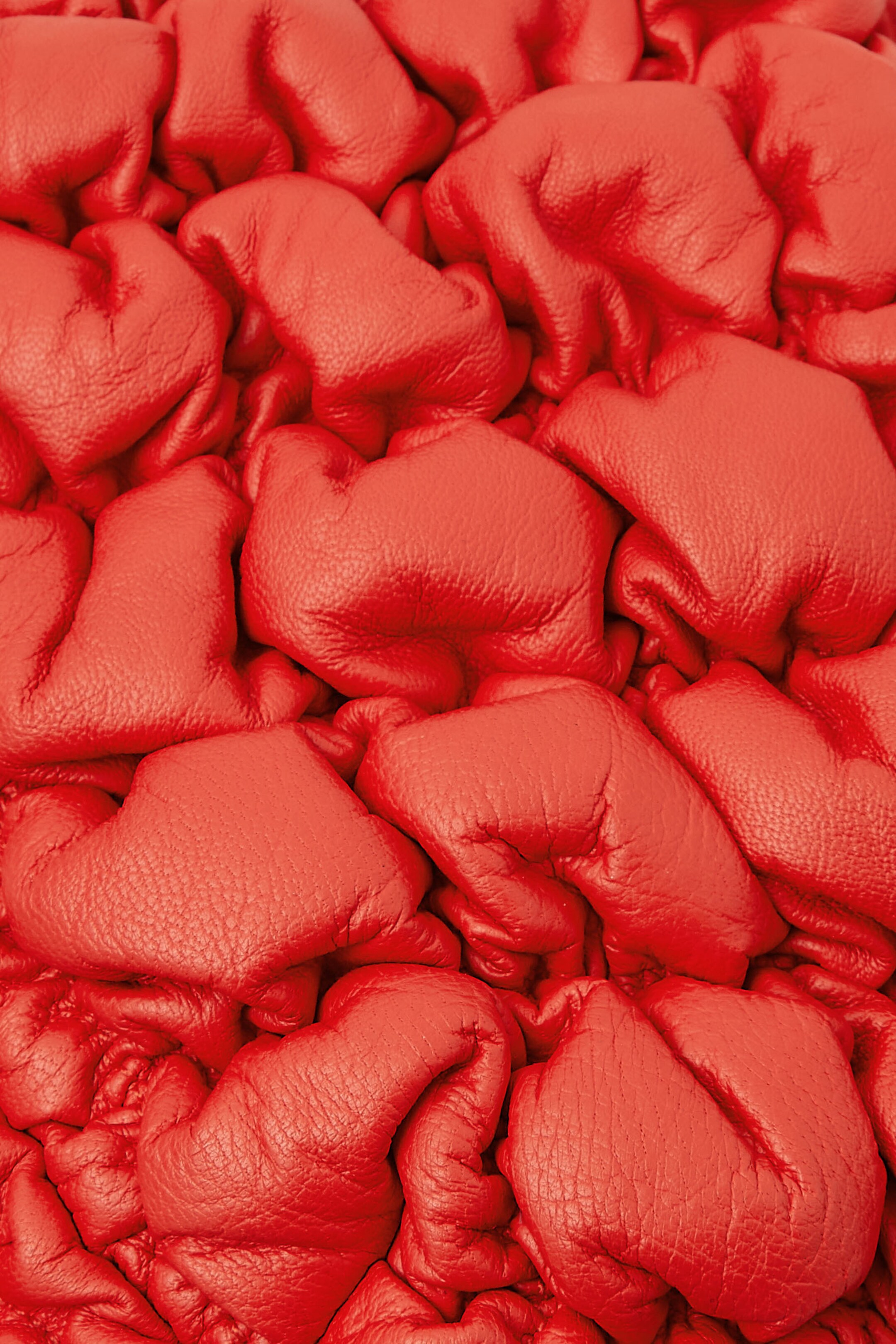 Größeres Bild ansehen: GESTEPPTE MINI-TASCHE - LEDER - Rot - Ladies | H&M DE 3