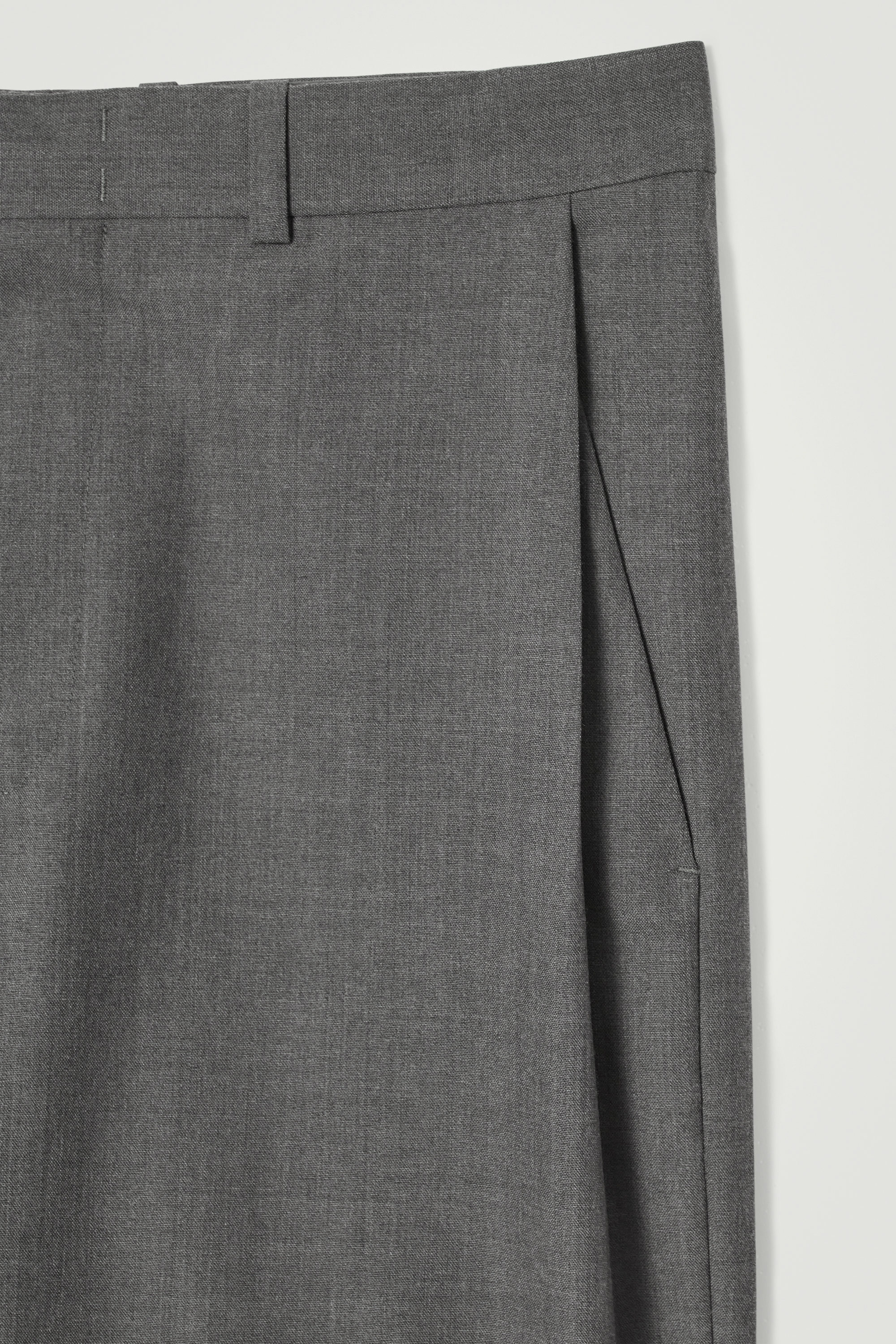 神シルエット◎ 80s~ 2 Tuck Wool 100% Slacks 251AQNH-PTM02-BG_sivasdescalzo