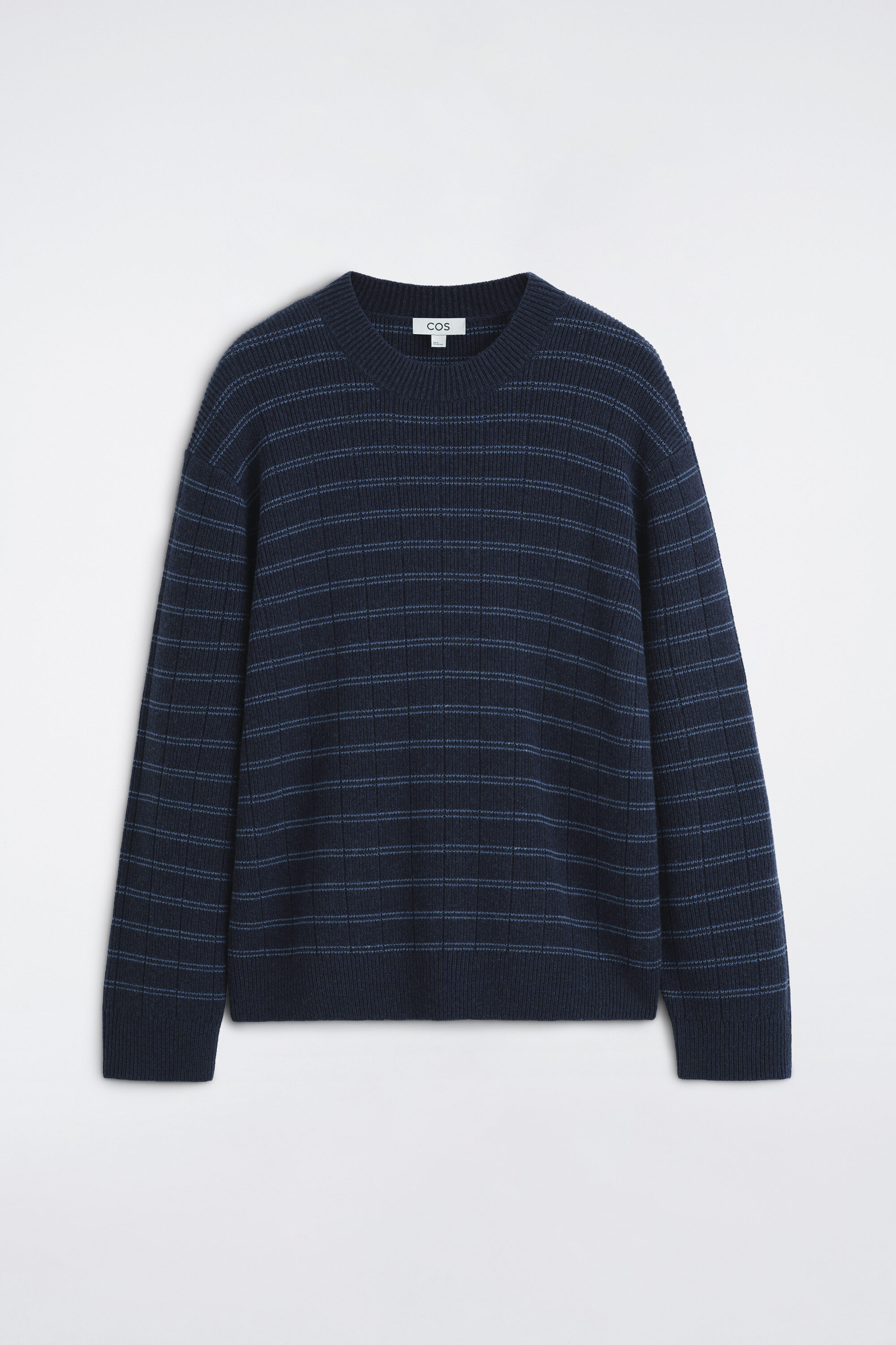 Navy Stripes, Stone Chinos