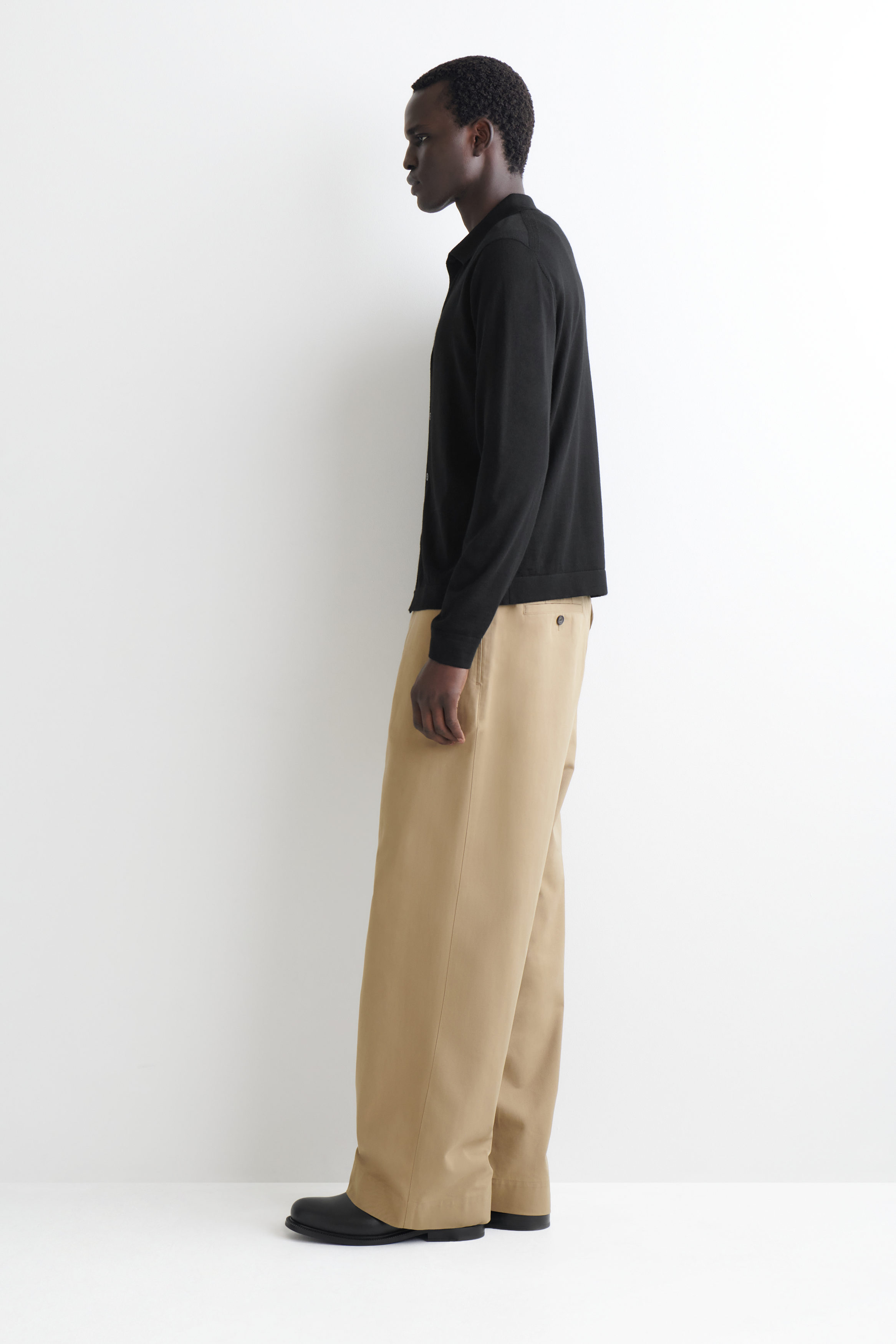 KNITTED MERINO WOOL SHIRT - thumbnail 9
