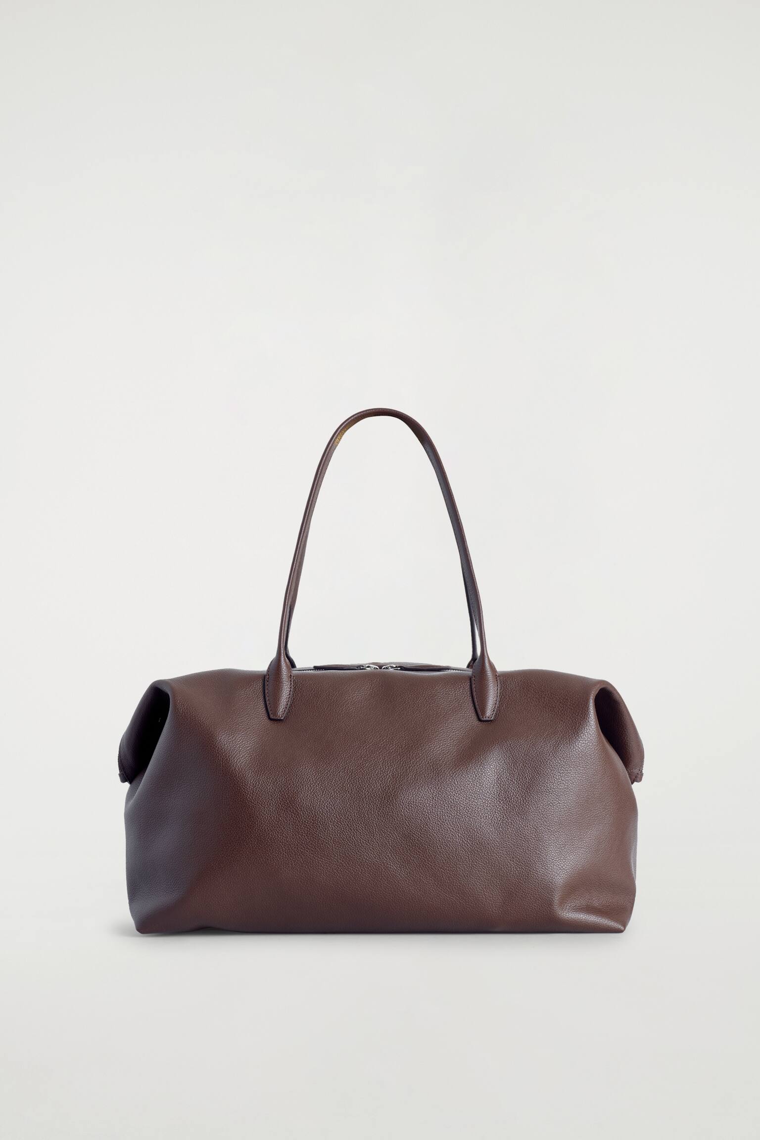 FRIEZE BOWLING BAG - LEATHER - חום - 1