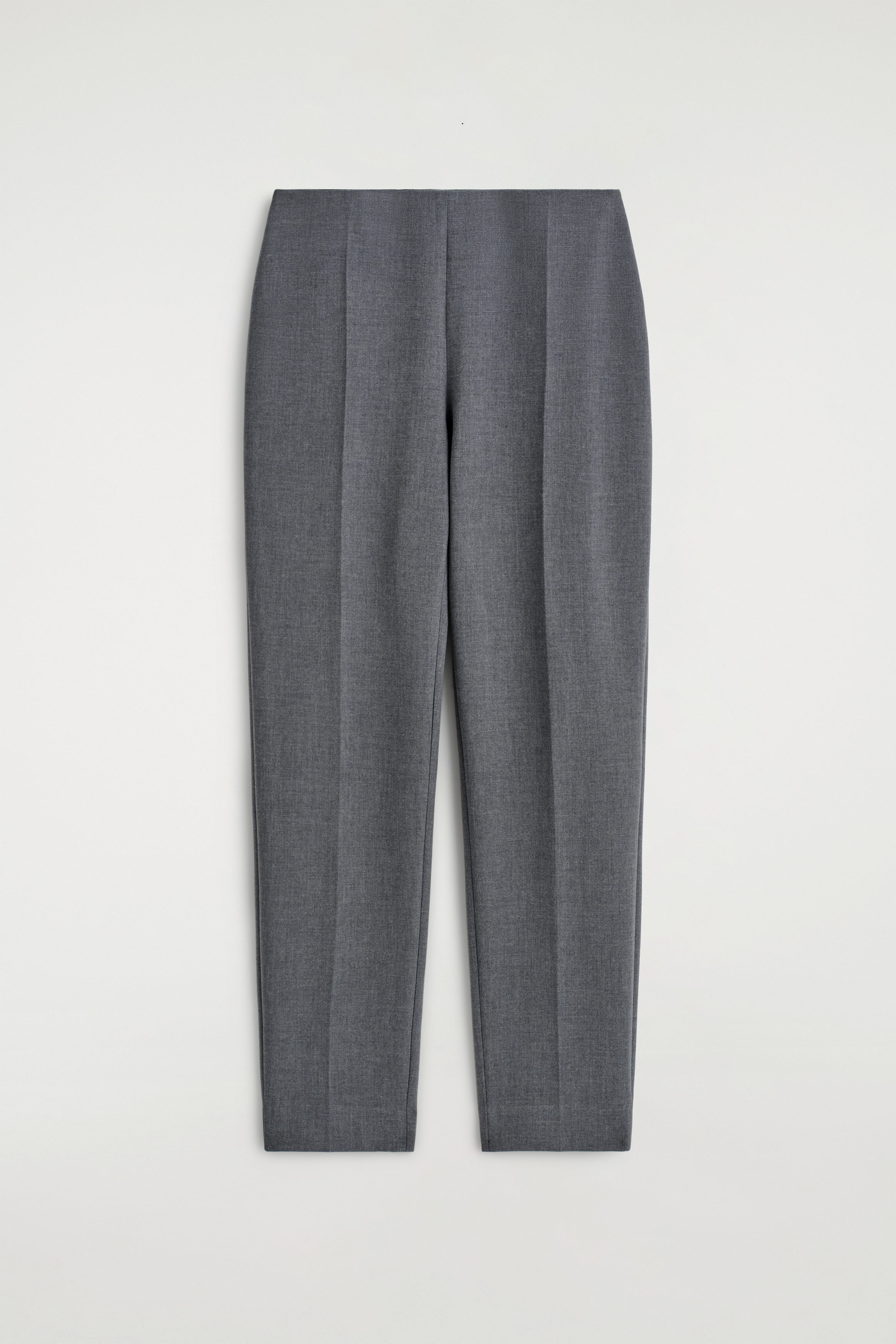 パンツ Cos wide trousers gray cos-grey-trousers-model-