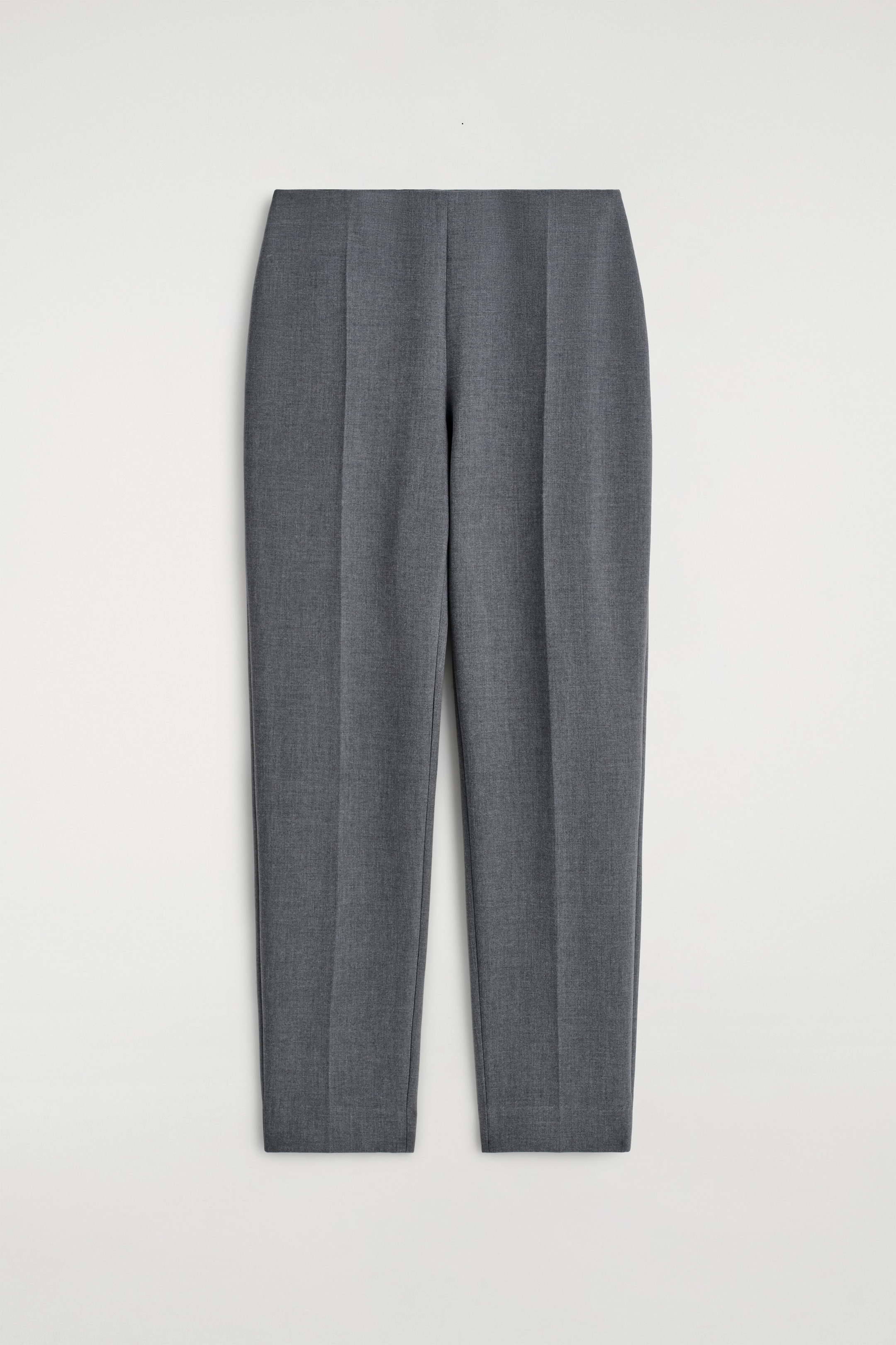 CROPPED SLIM-LEG PANTS