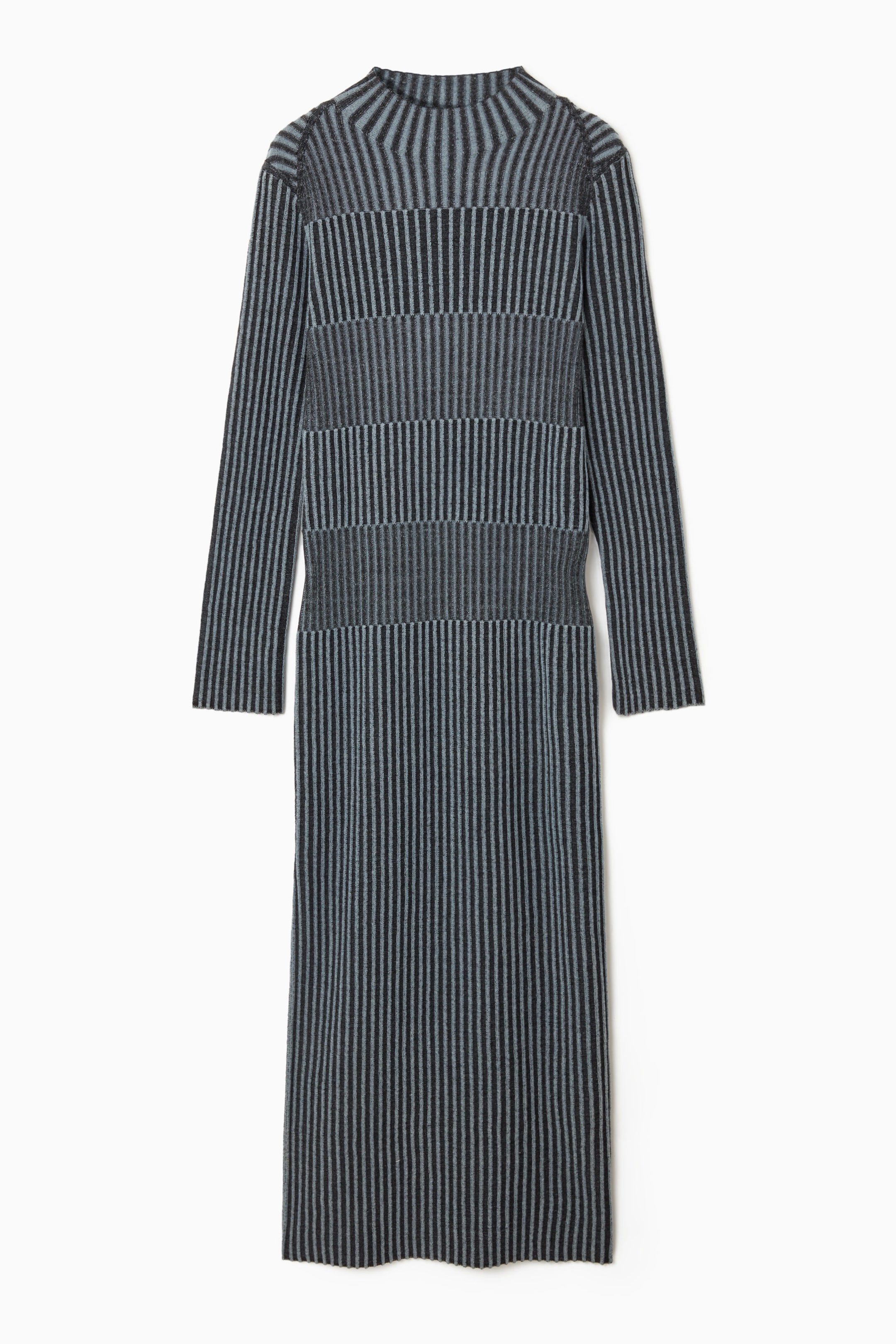 cos knitted midi tube dress RIBBED Sleeveless