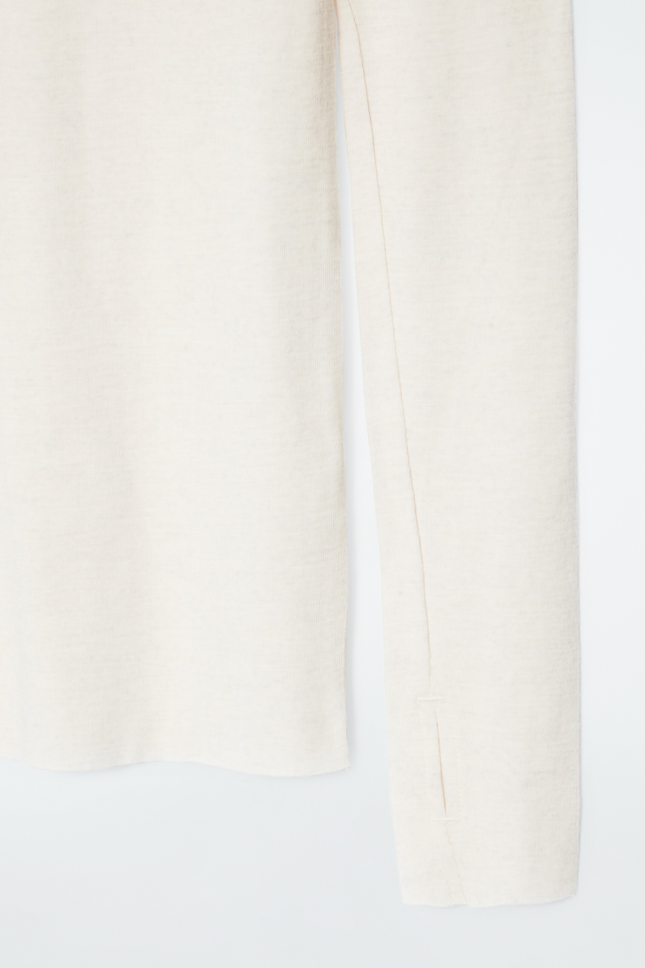 Ingrandisci l'immagine: CREW-NECK MERINO WOOL TOP - OFF-WHITE - DONNA | H&M CH 6