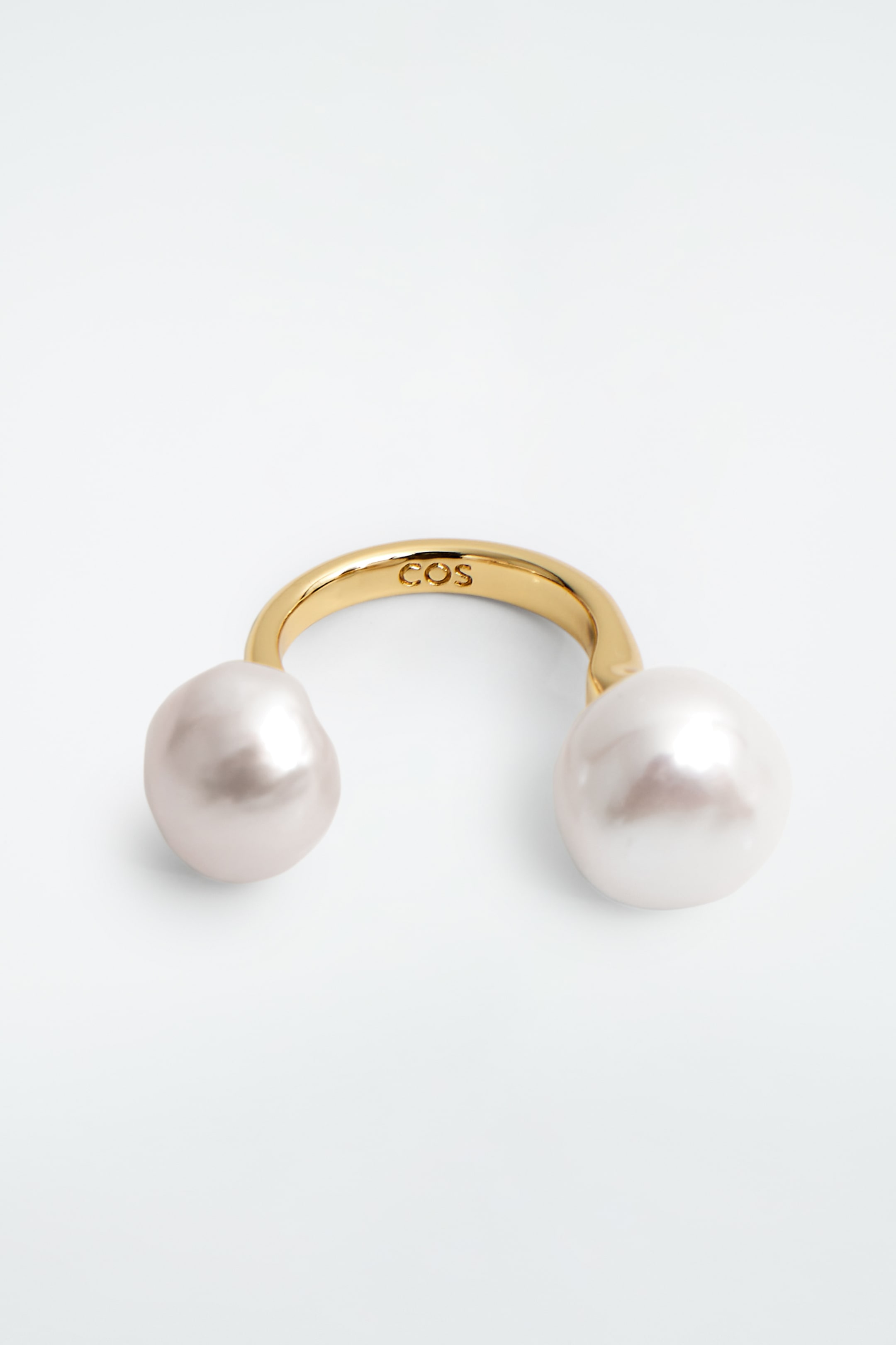 Ingrandisci l'immagine: FLOATING FRESHWATER PEARL RING - GOLD - DONNA | H&M CH 1