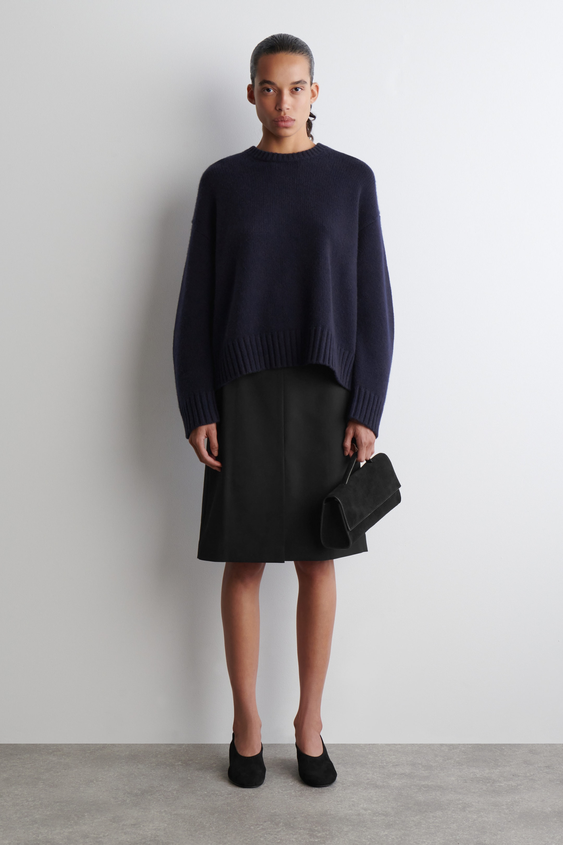 CHUNKY CASHMERE SWEATER