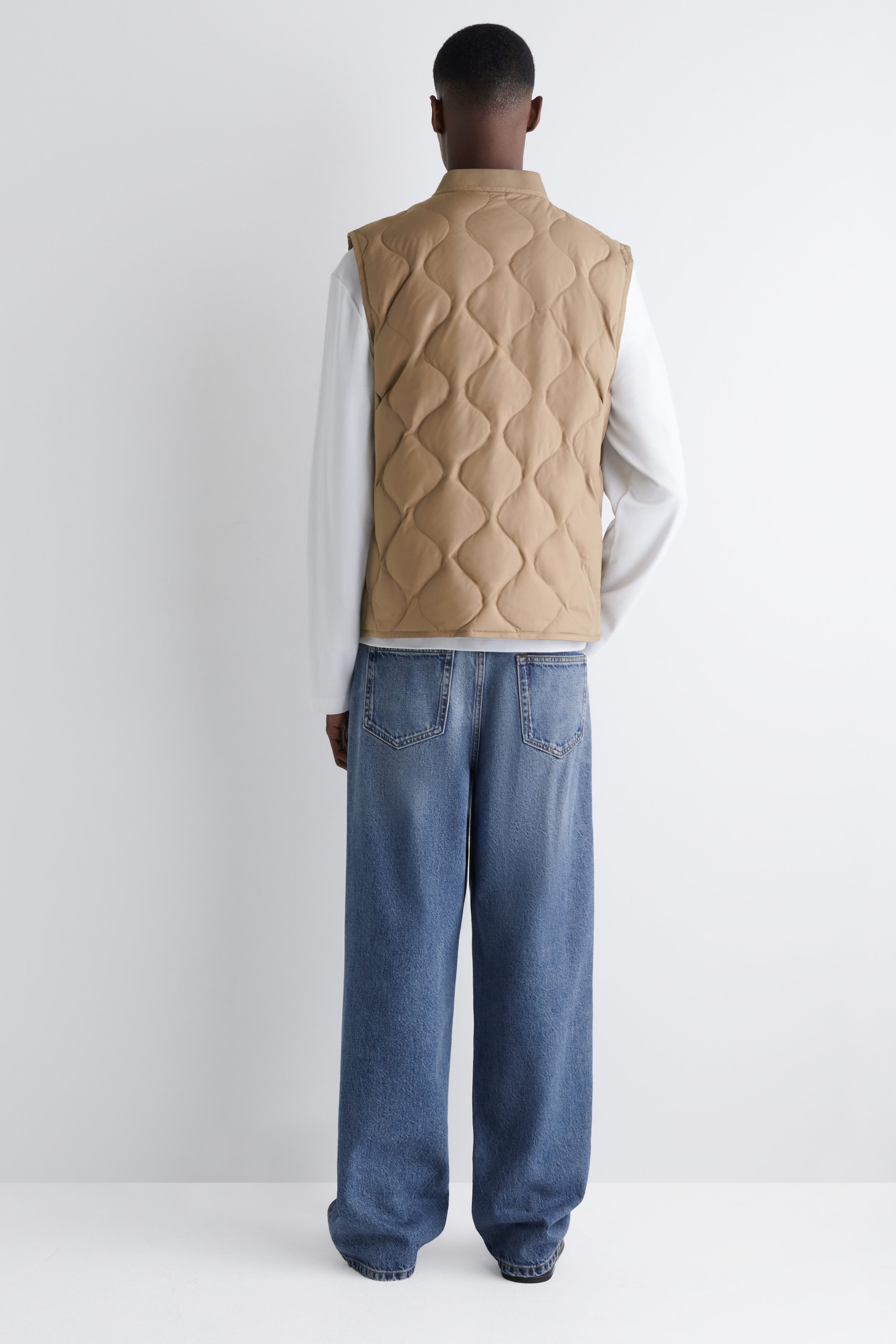 QUILTAD DUNVÄST