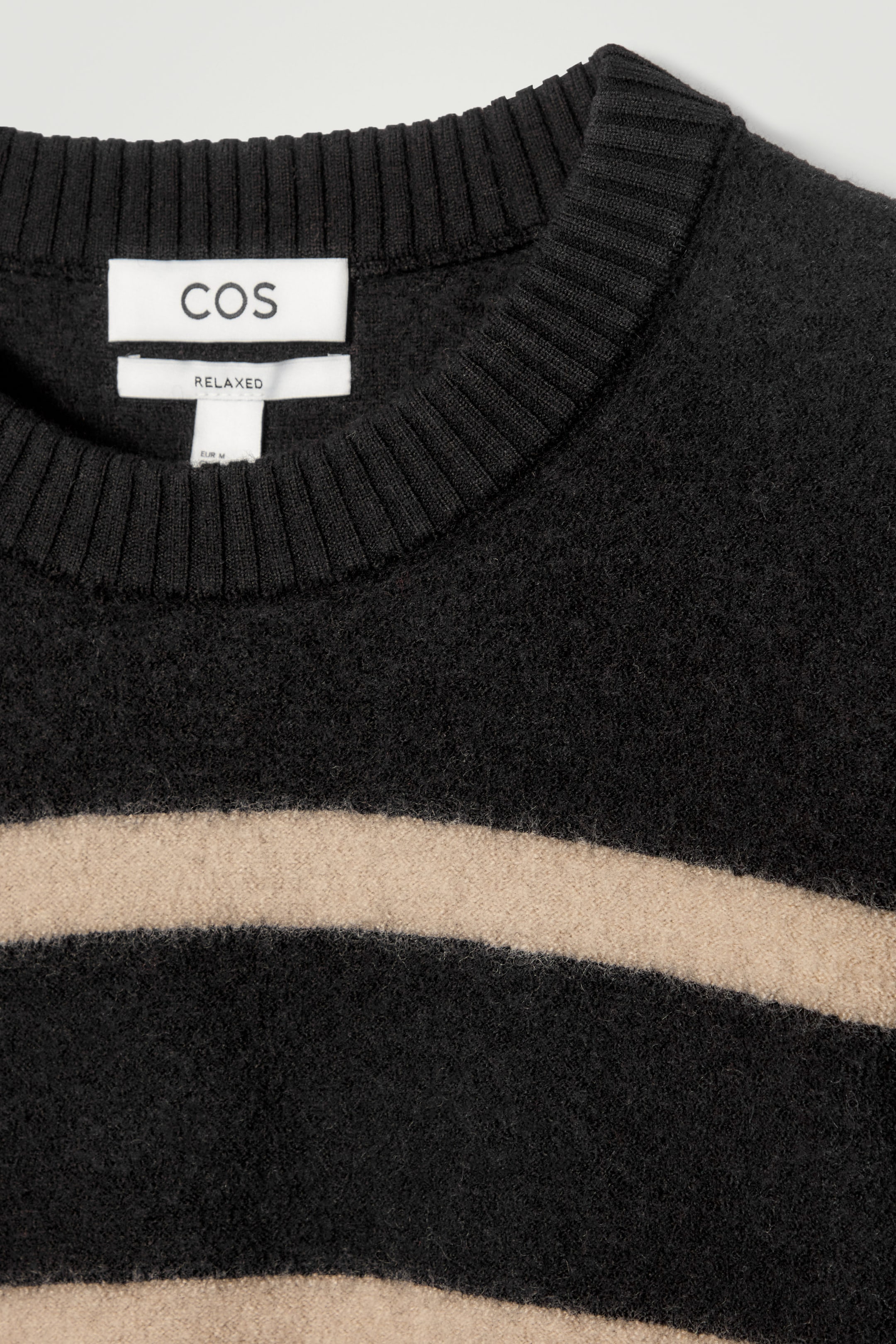 BOILED-WOOL CREW-NECK JUMPER