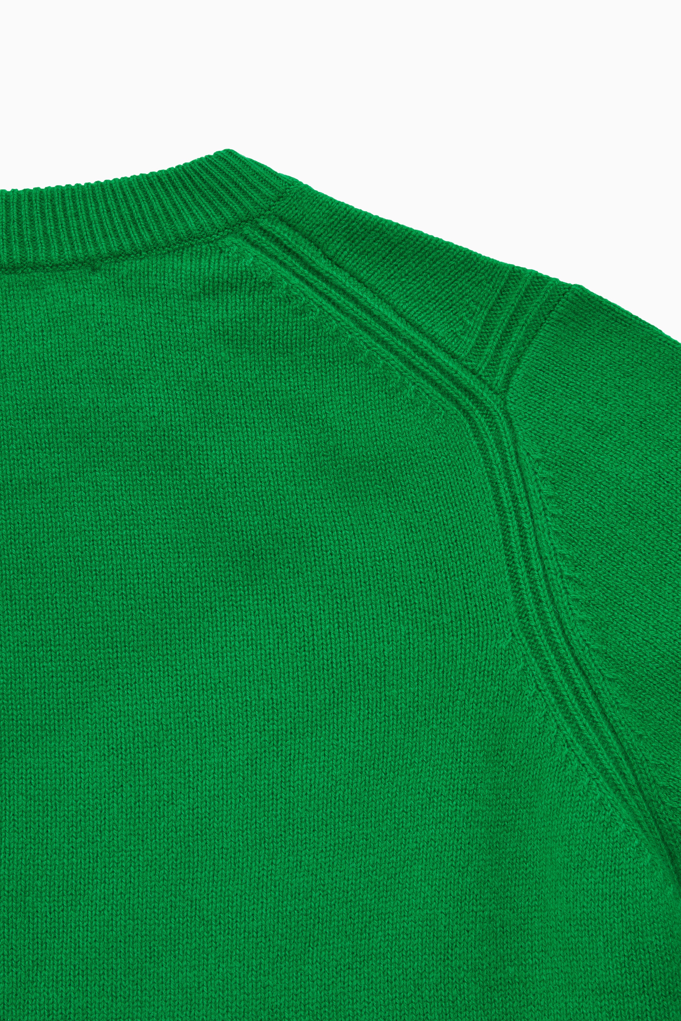 CASHMERE SWEATER - GREEN | COS
