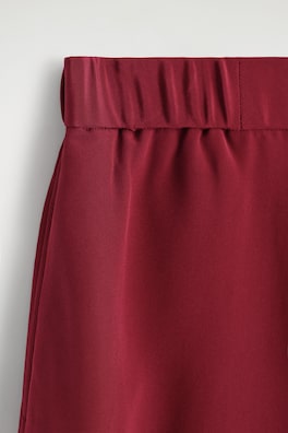 SILK BOXER SHORTS — CRIMSON 5