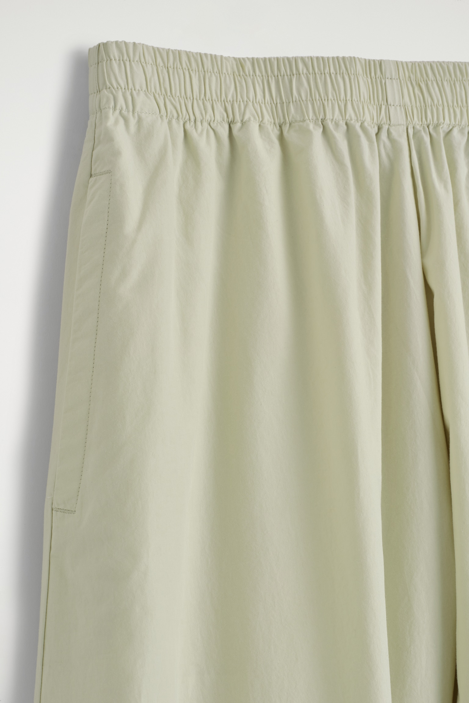 VOLUMINOUS CULOTTES - LIGHT GREEN - 5