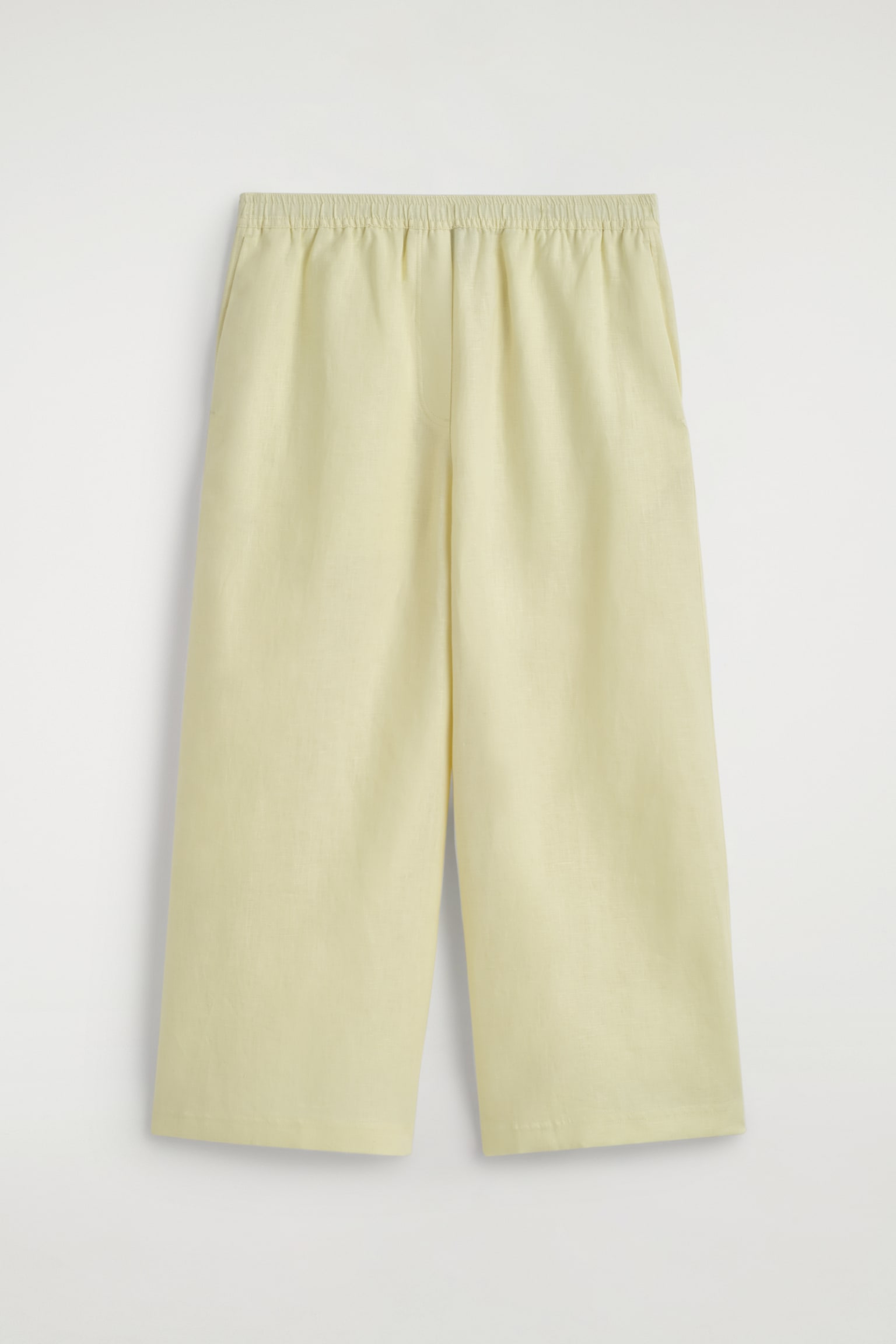 CULOTTES DE LINO - AMARILLO/AZUL MARINO - 1