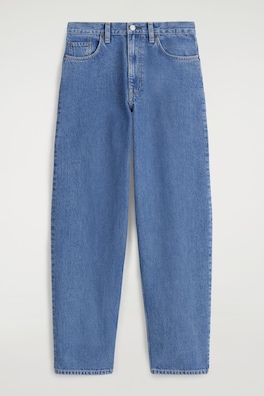 BAY BARREL-LEG JEANS — BLUE 7