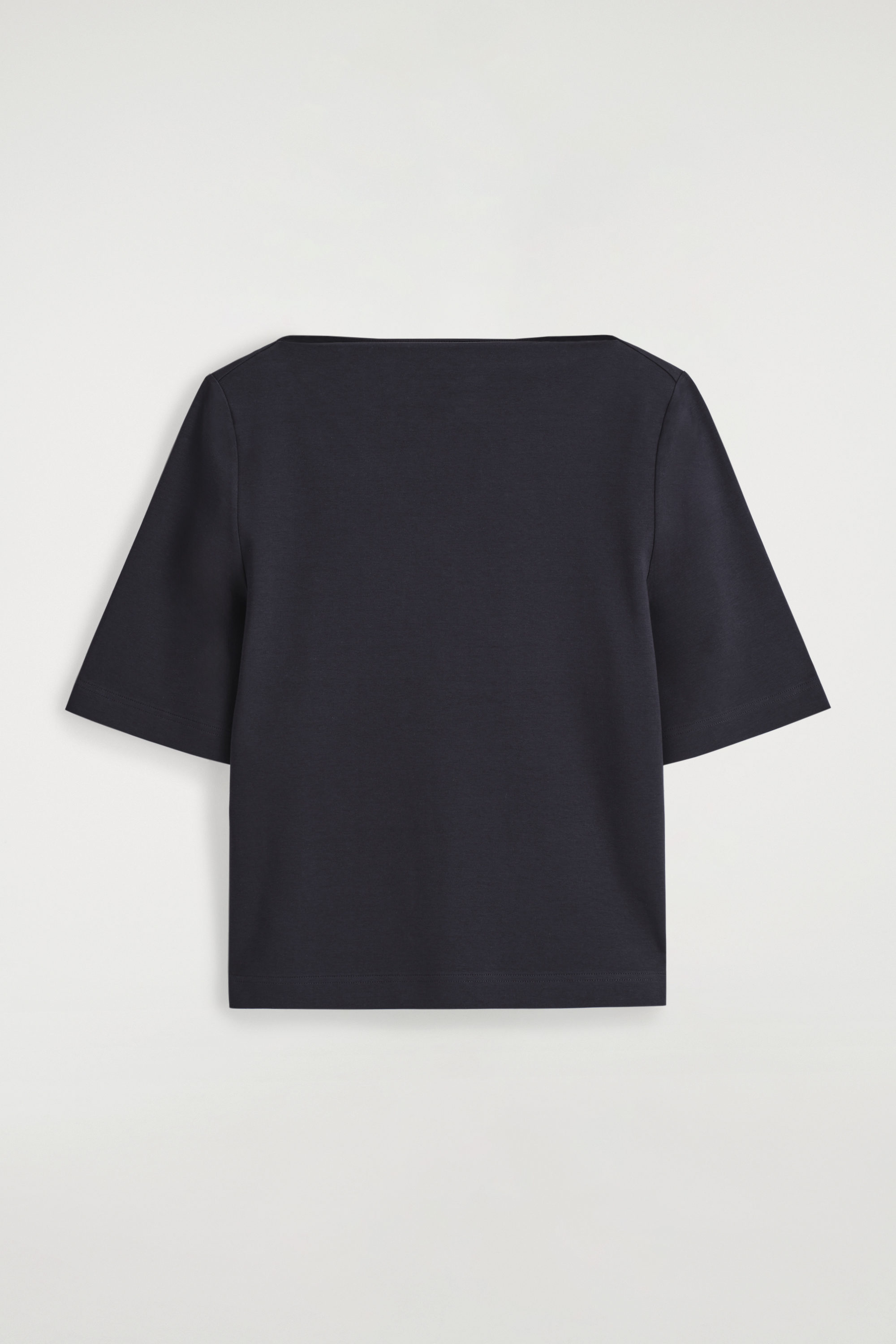 【NACHE】24ss ASYMMETRIC LINE T-SHIRT CECA Women's Relaxed T-Shirt
