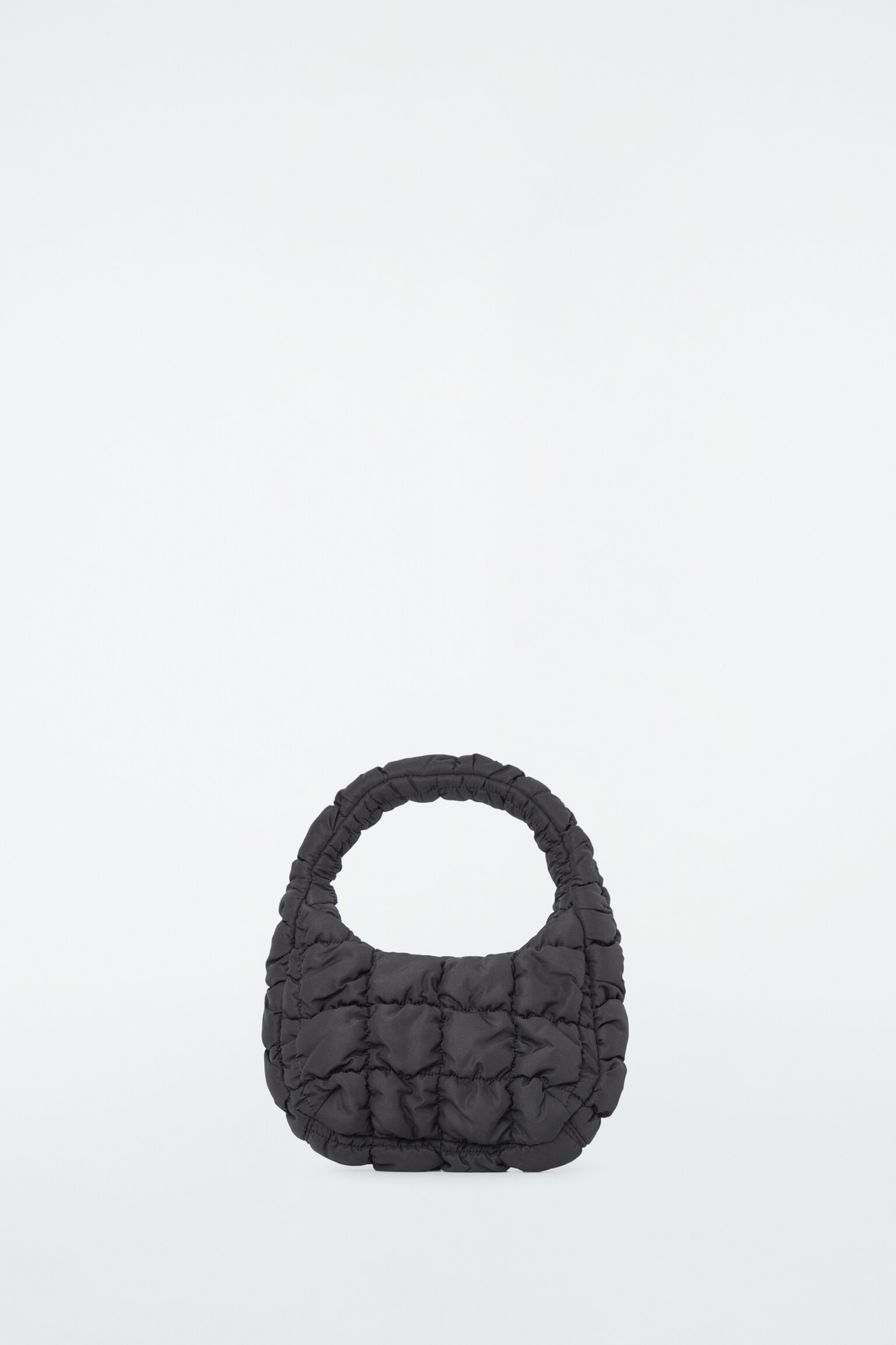 BOLSO ACOLCHADO MICRO - NEGRO/CRUDO - 3