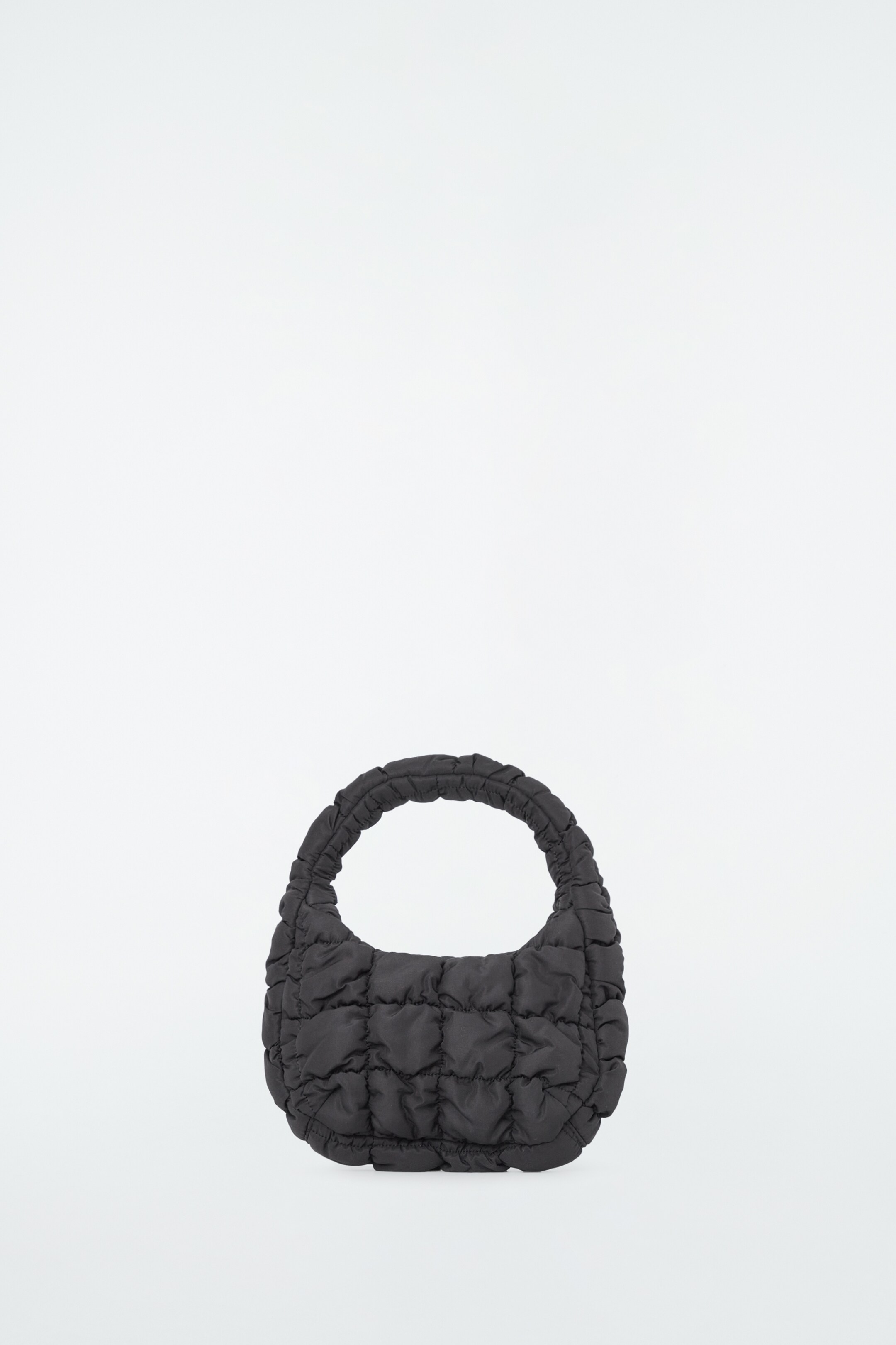 Visa större bild: HANDVÄSKA I QUILTAD MIKROFIBER - SVART - DAM | H&M SE 6