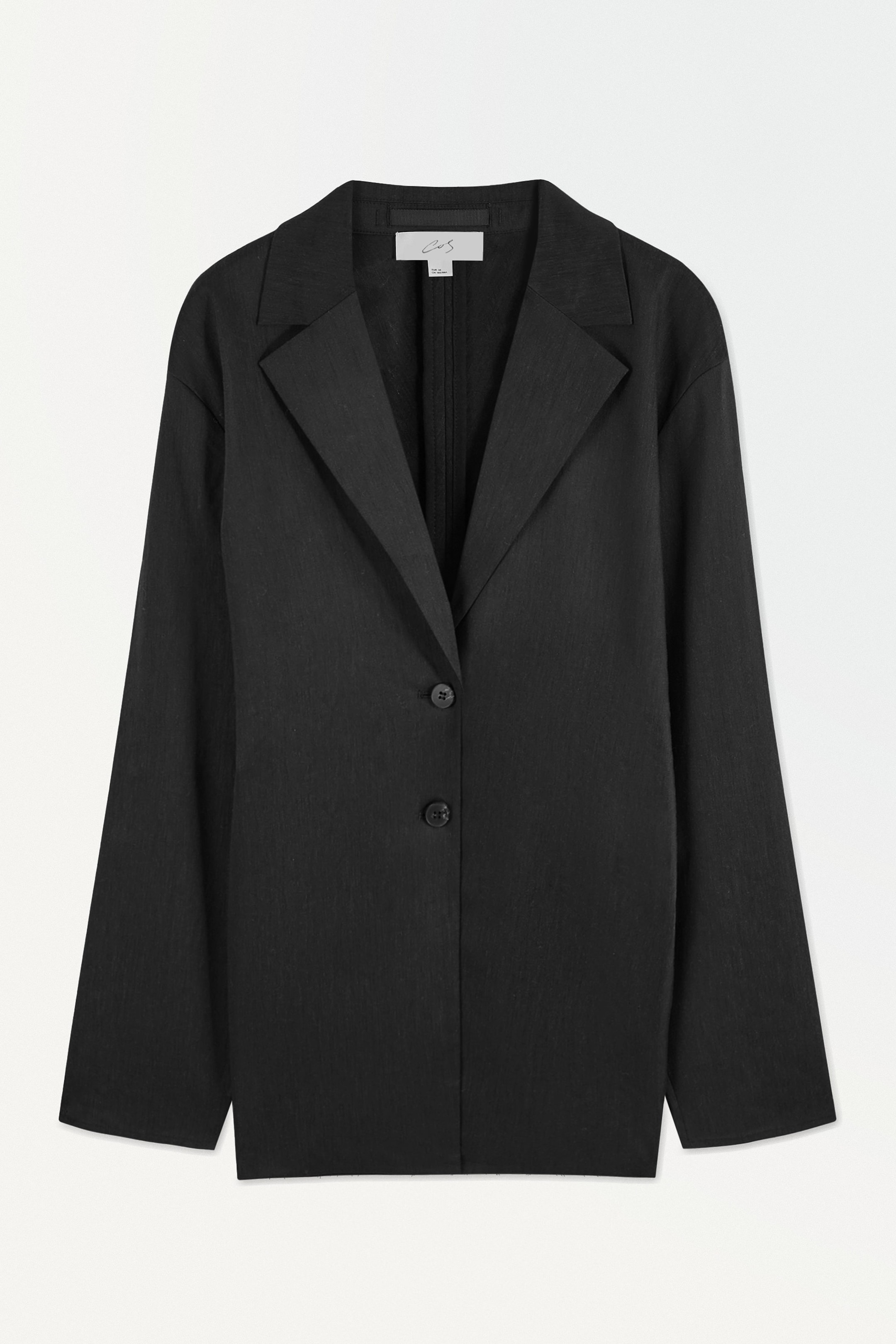THE WAISTED LINEN BLAZER