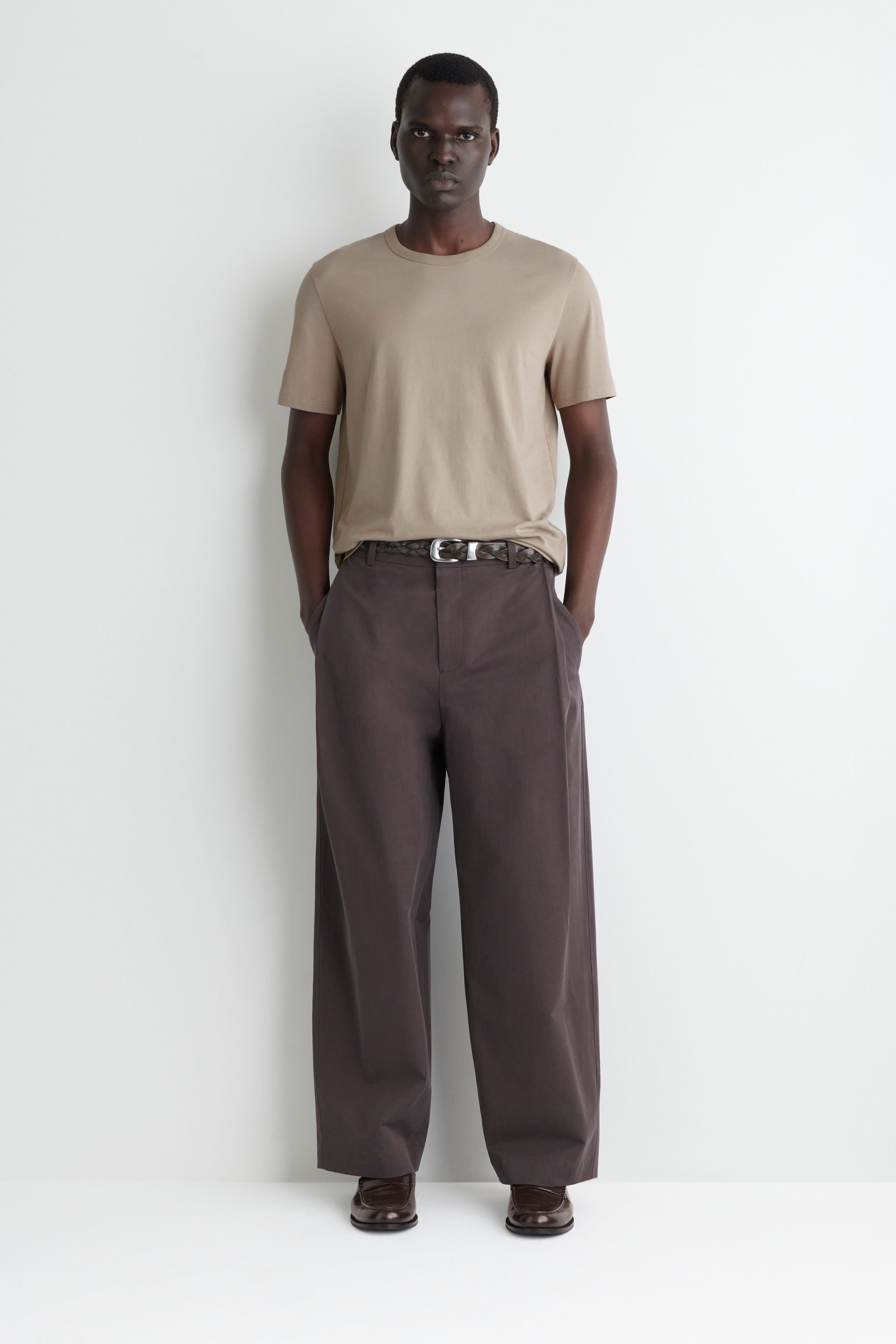 BRUSHED-COTTON SHIRT