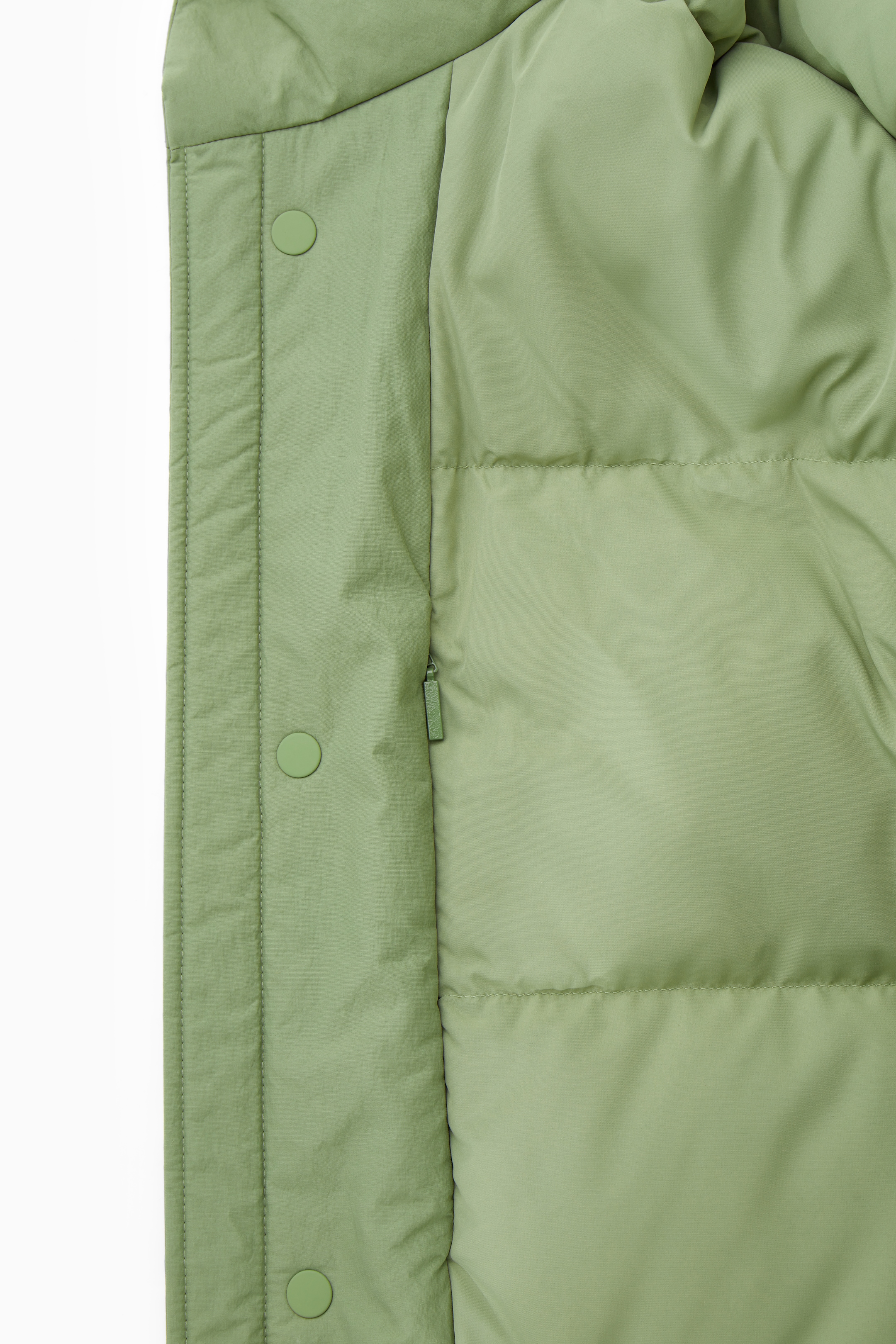 Agrandir l'image: VESTE MATELASSÉE COL MAGNÉTIQUE - VERT KAKI - HOMME | H&M CH 5
