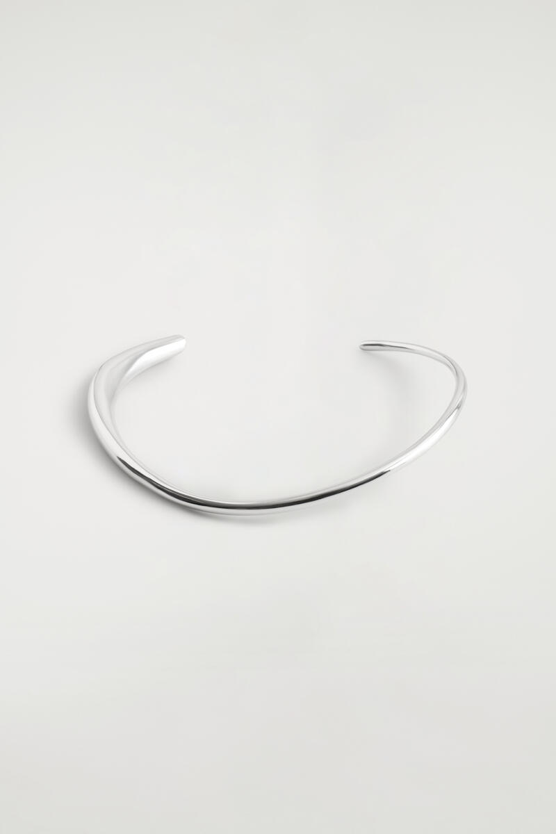 Sculptural Cuff Necklace